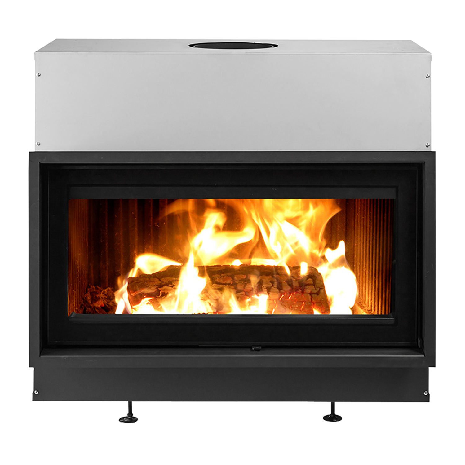 Dovre Vista 901C/V2 Kamineinsatz mit Gusseisenlamellen im Brennraum Dovre Vista 901C/V2 Kamineinsatz mit Gusseisenlamellen im Brennraum