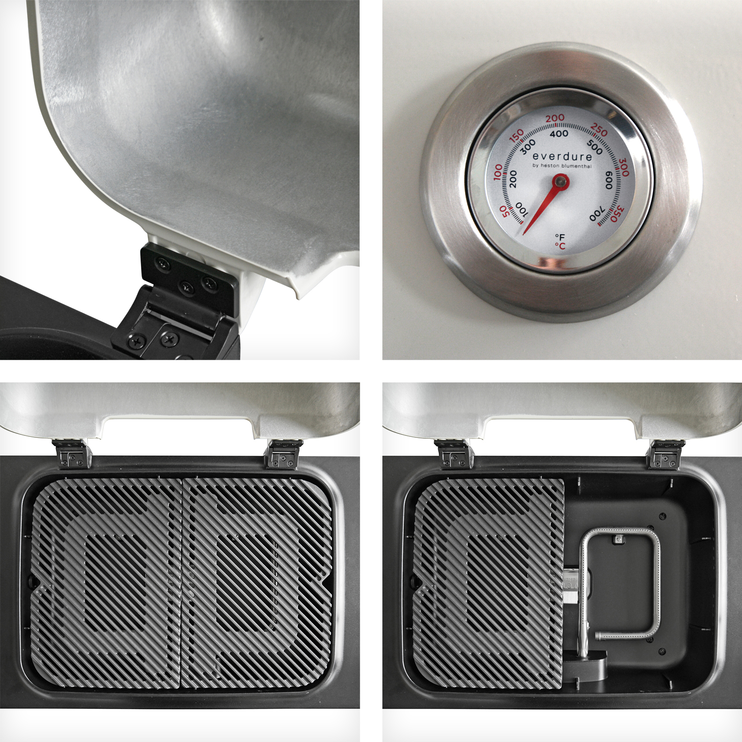 Everdure FORCE Gasgrill Stone mit Doppelboden