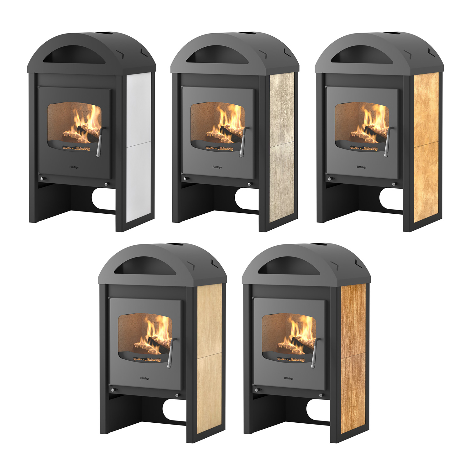 HS Flamingo MELAND Kaminofen White HS Flamingo MELAND Kaminofen White