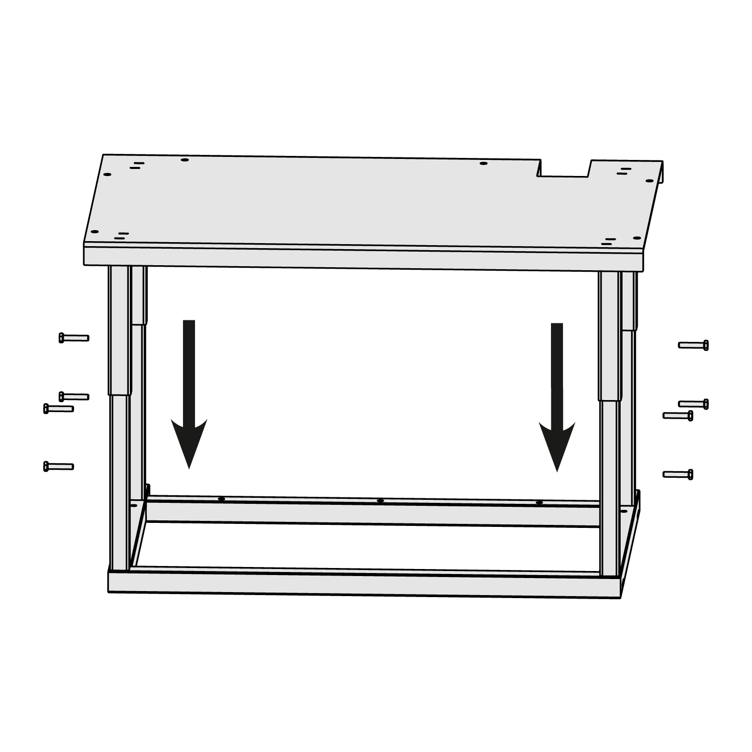 Edilkamin Montagegestell für Pellkamin 12 Edilkamin Montagegestell für Pellkamin 12