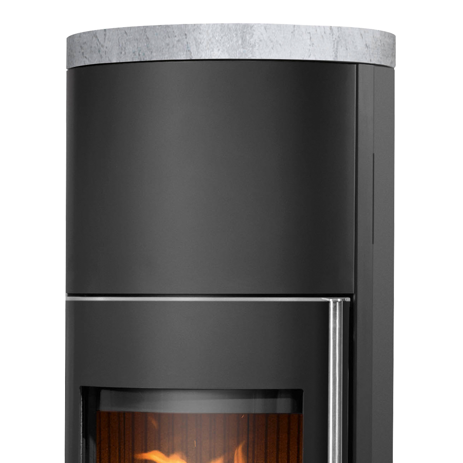 Justus Faro Aqua 2.0 Wasserführender Kaminofen Stahl Schwarz mit Speckstein-Abdeckplatte Justus Faro Aqua 2.0 Wasserführender Kaminofen Stahl Schwarz mit Speckstein-Abdeckplatte