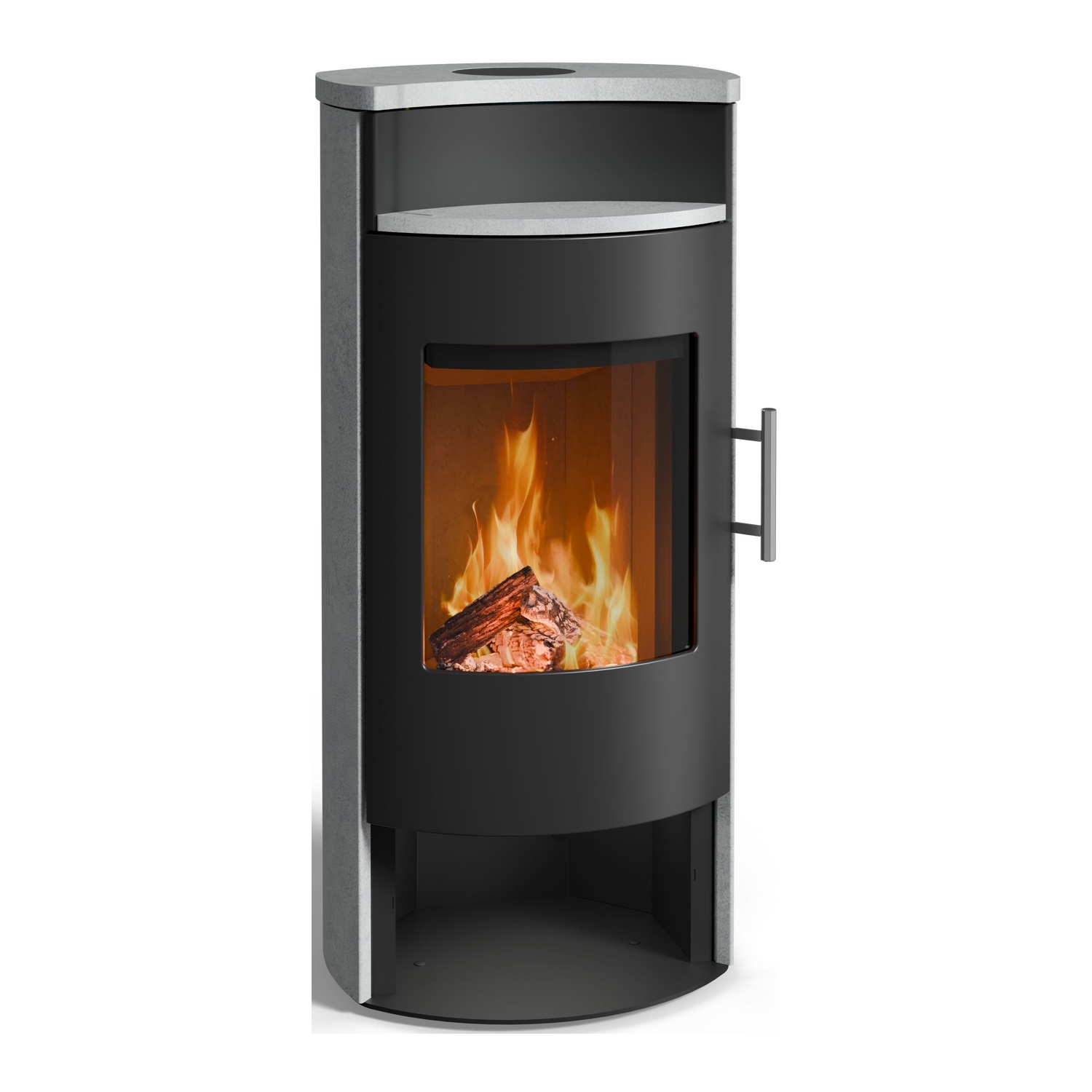 Königshütte ARIES 6 kW Naturstein Serpentin Kaminofen