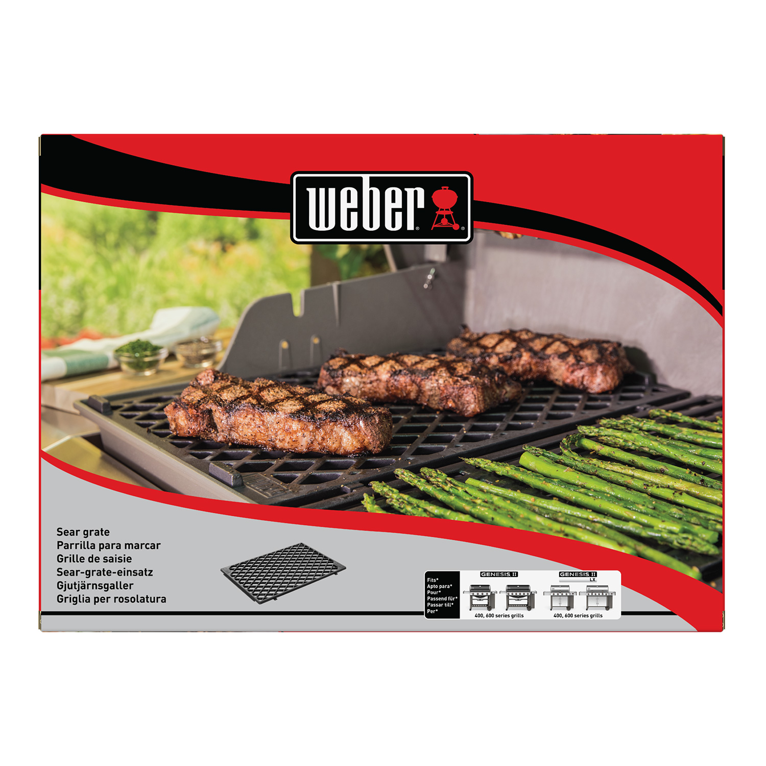 Weber Sear Grate für Genesis II und LX 400/600 Weber Sear Grate für Genesis II und LX 400/600