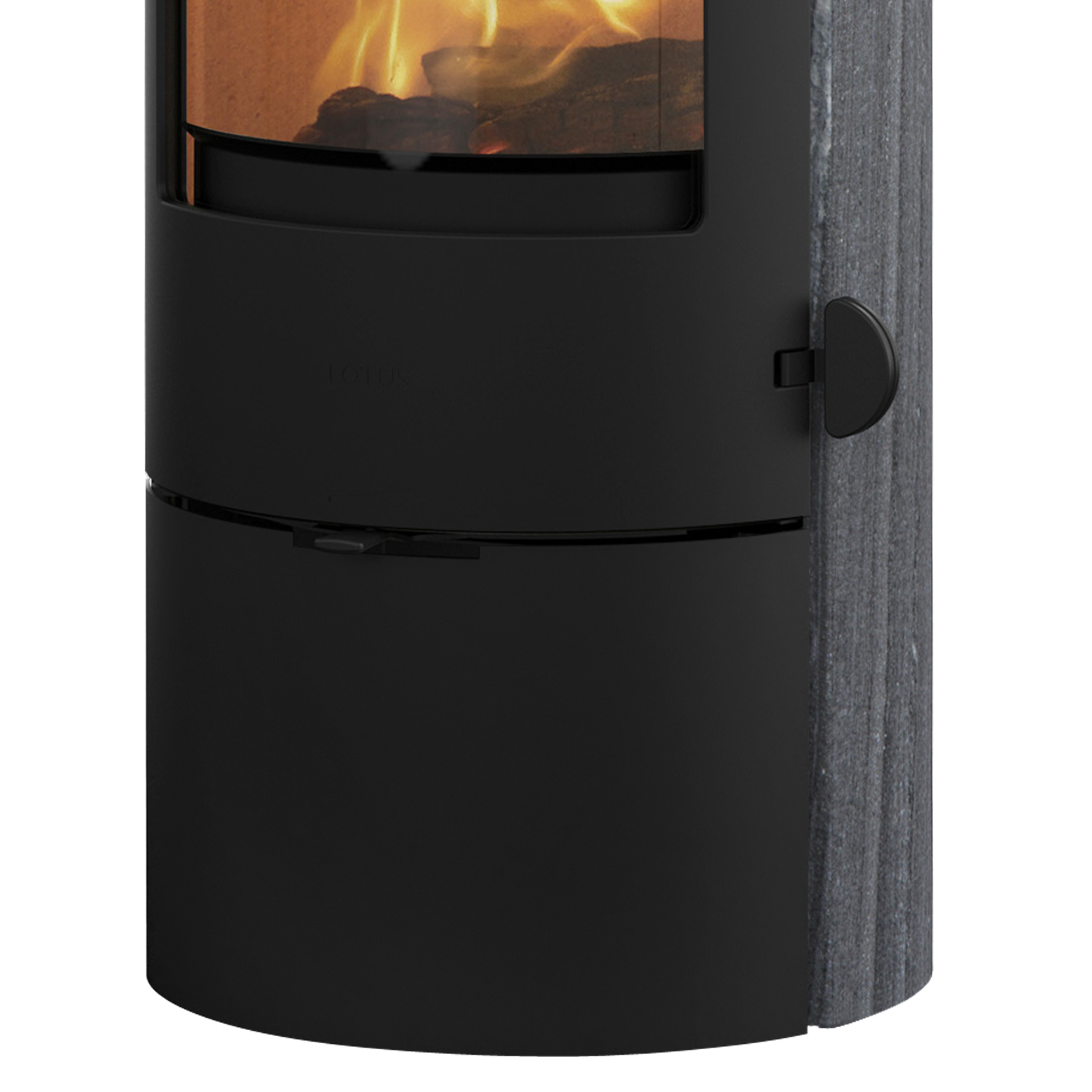 Lotus Prestige Basic Indian Night, Tür Schwarz, Rauchabgang hinten Lotus Prestige Basic Indian Night, Tür Schwarz, Rauchabgang hinten