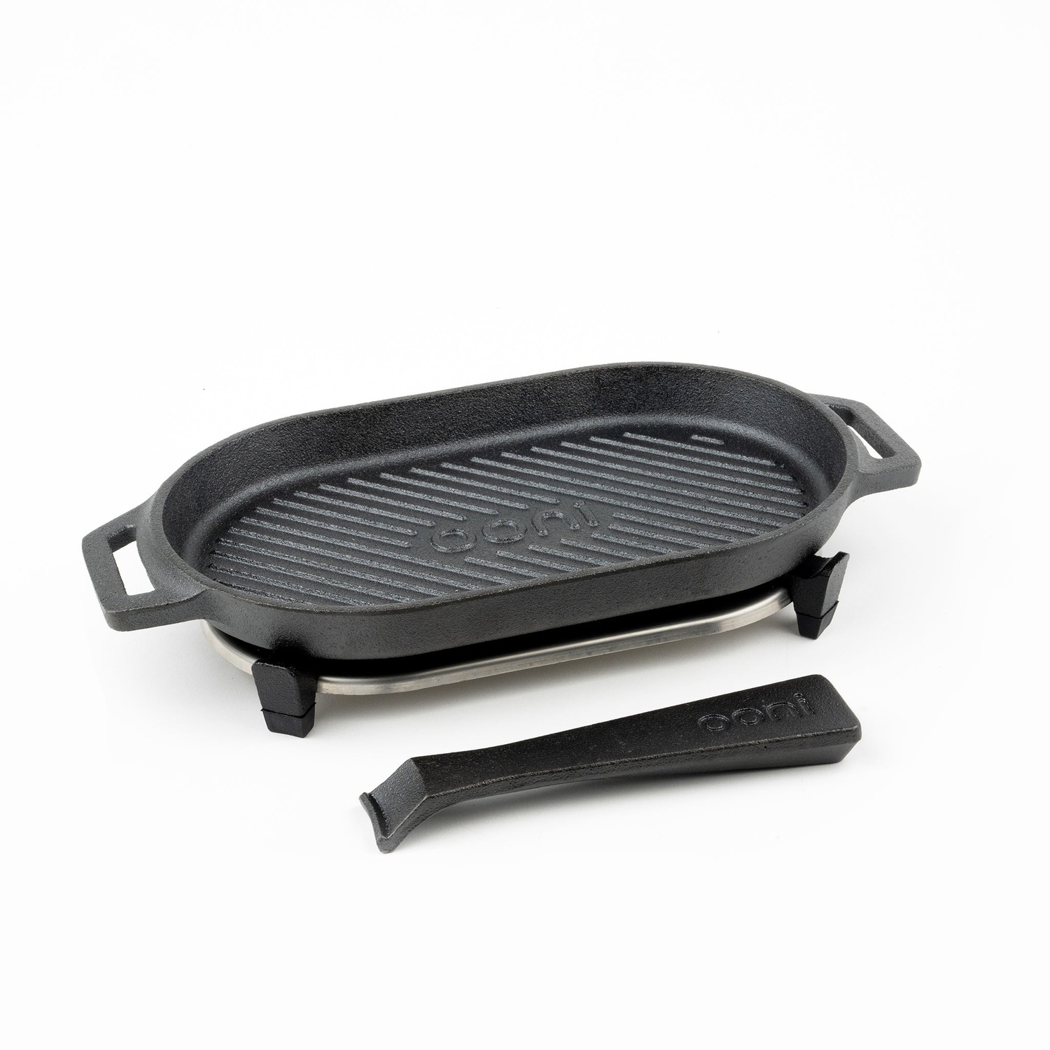 Ooni Grillpfanne aus Gusseisen oval