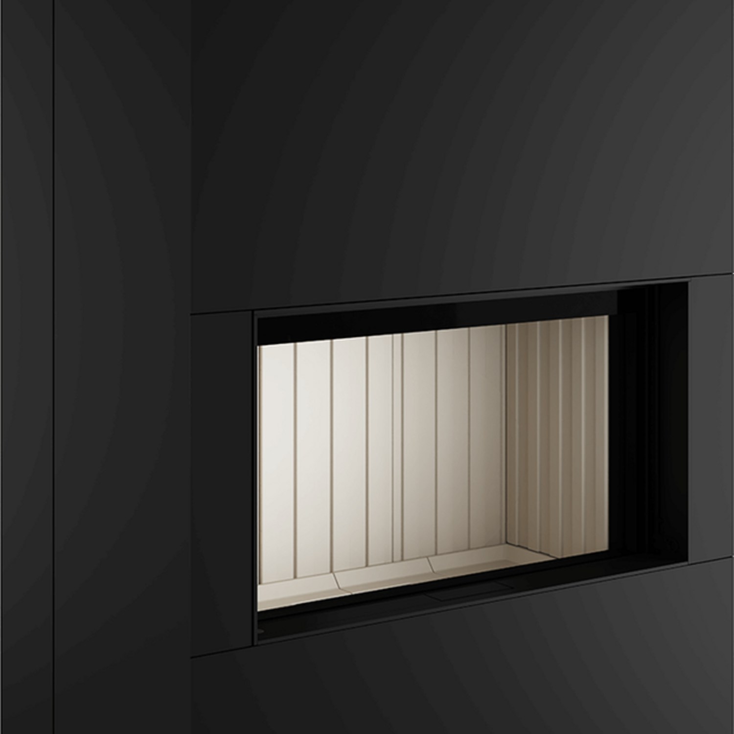 Spartherm Poseidon Kaminbausatz RLA Nero