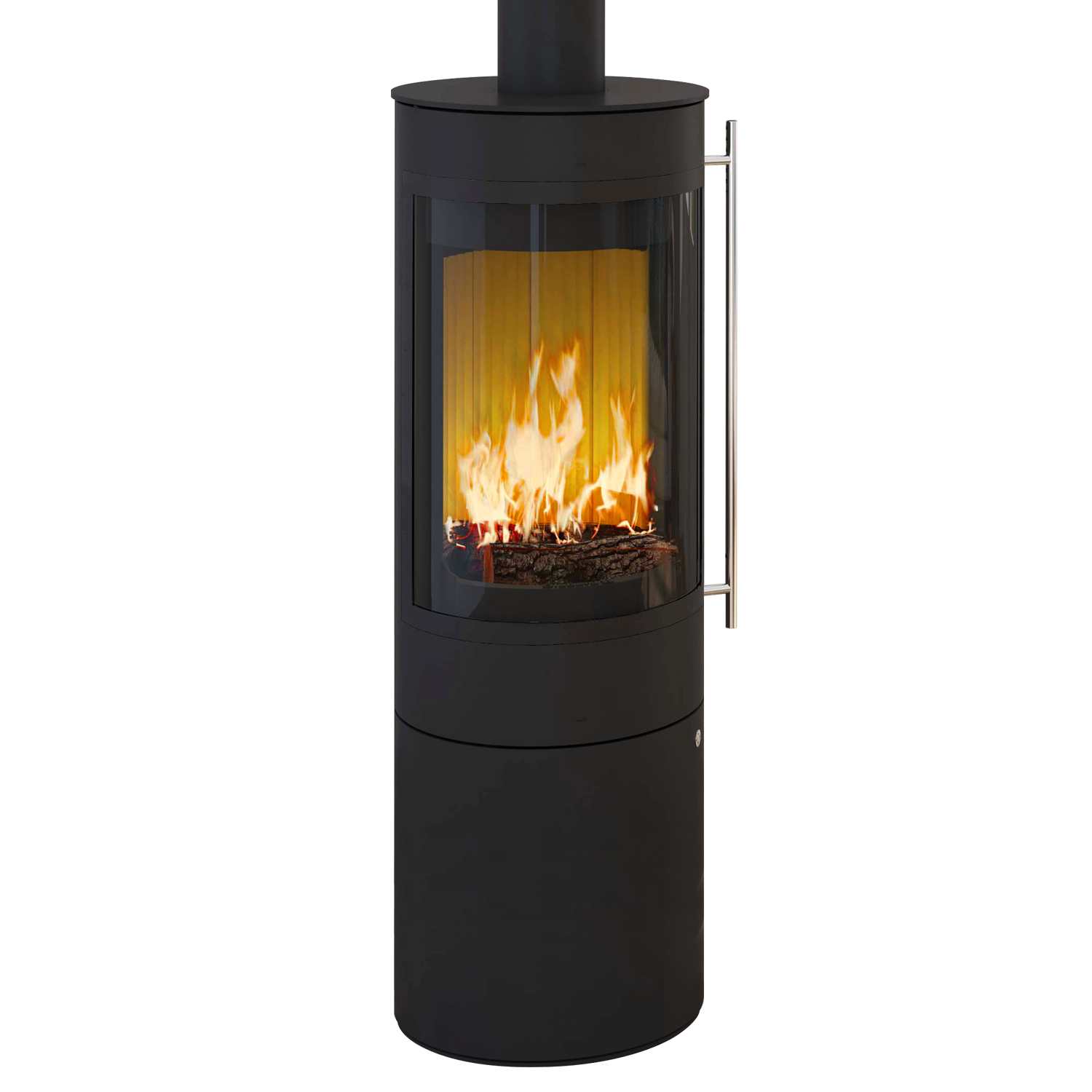 Olsberg Pular Plus Compact Kaminofen Schwarz Dekorrahmen lackiert Olsberg Pular Plus Compact Kaminofen Schwarz Dekorrahmen lackiert