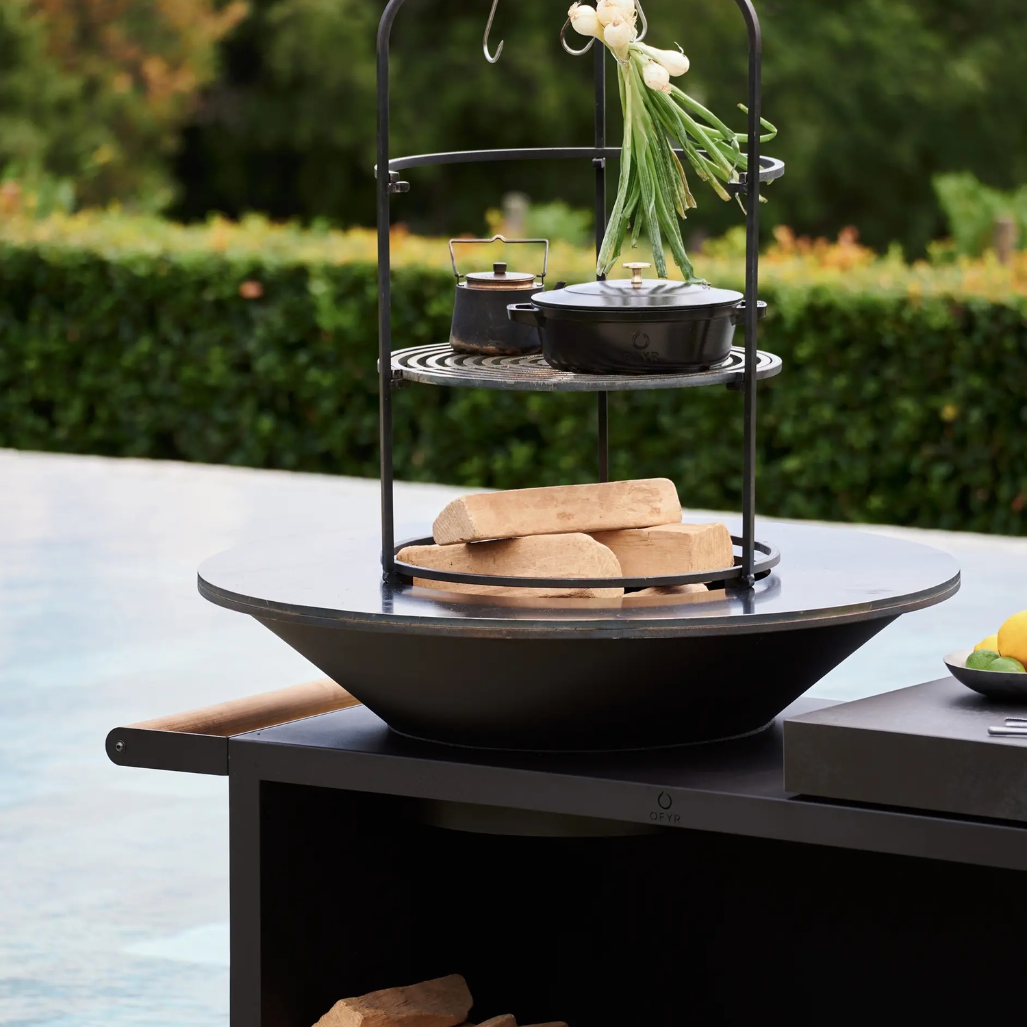 OFYR Island+ Black 100 PRO Ceramic Dark Grey