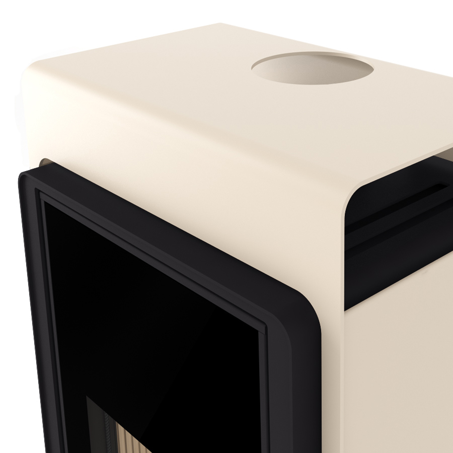 HS Flamingo Deluxe Singa Kaminofen Creme