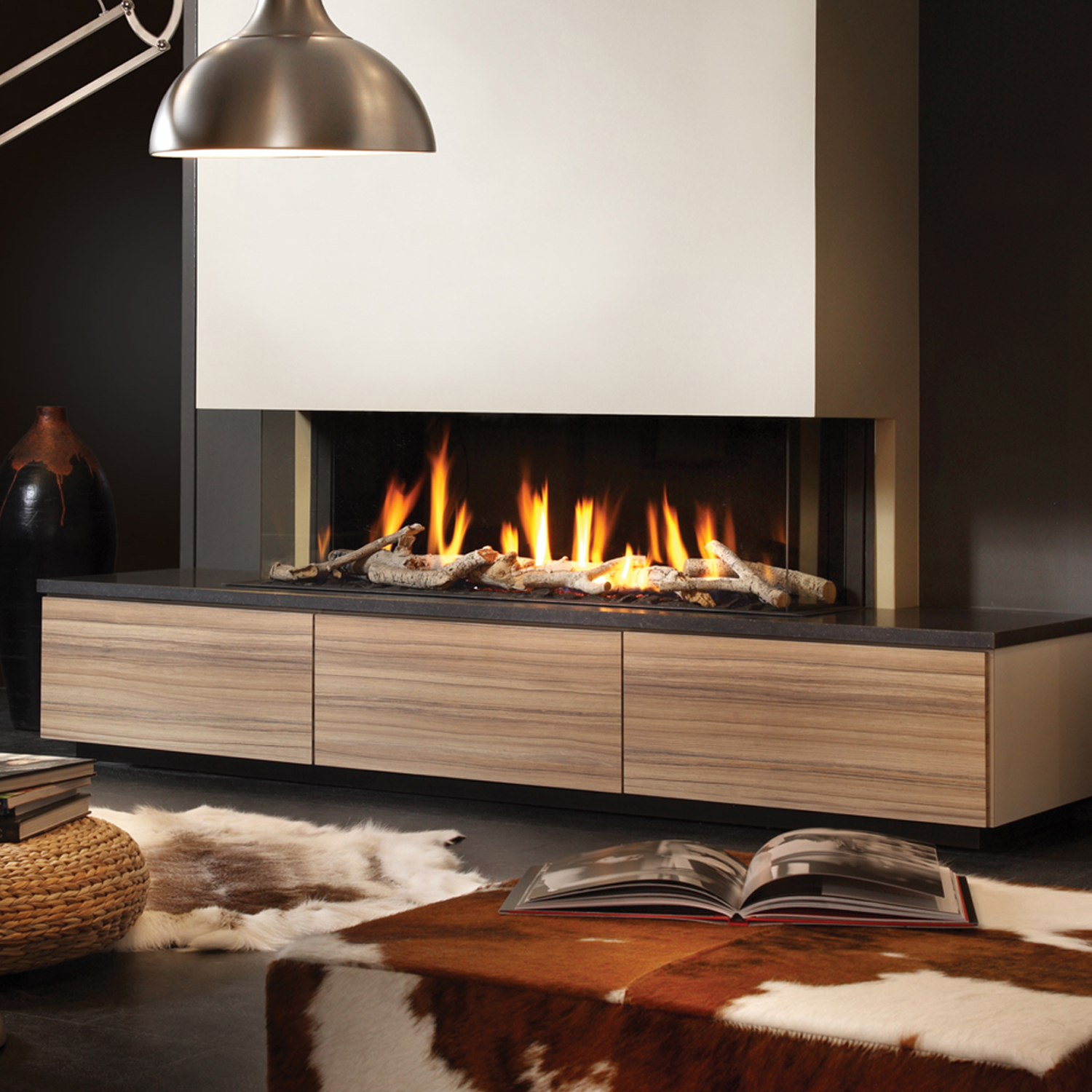 Spartherm DRU Metro 130XT/3 RCH Gas-Kamineinsatz Ceraglas schwarz G20 Spartherm DRU Metro 130XT/3 RCH Gas-Kamineinsatz Ceraglas schwarz G20