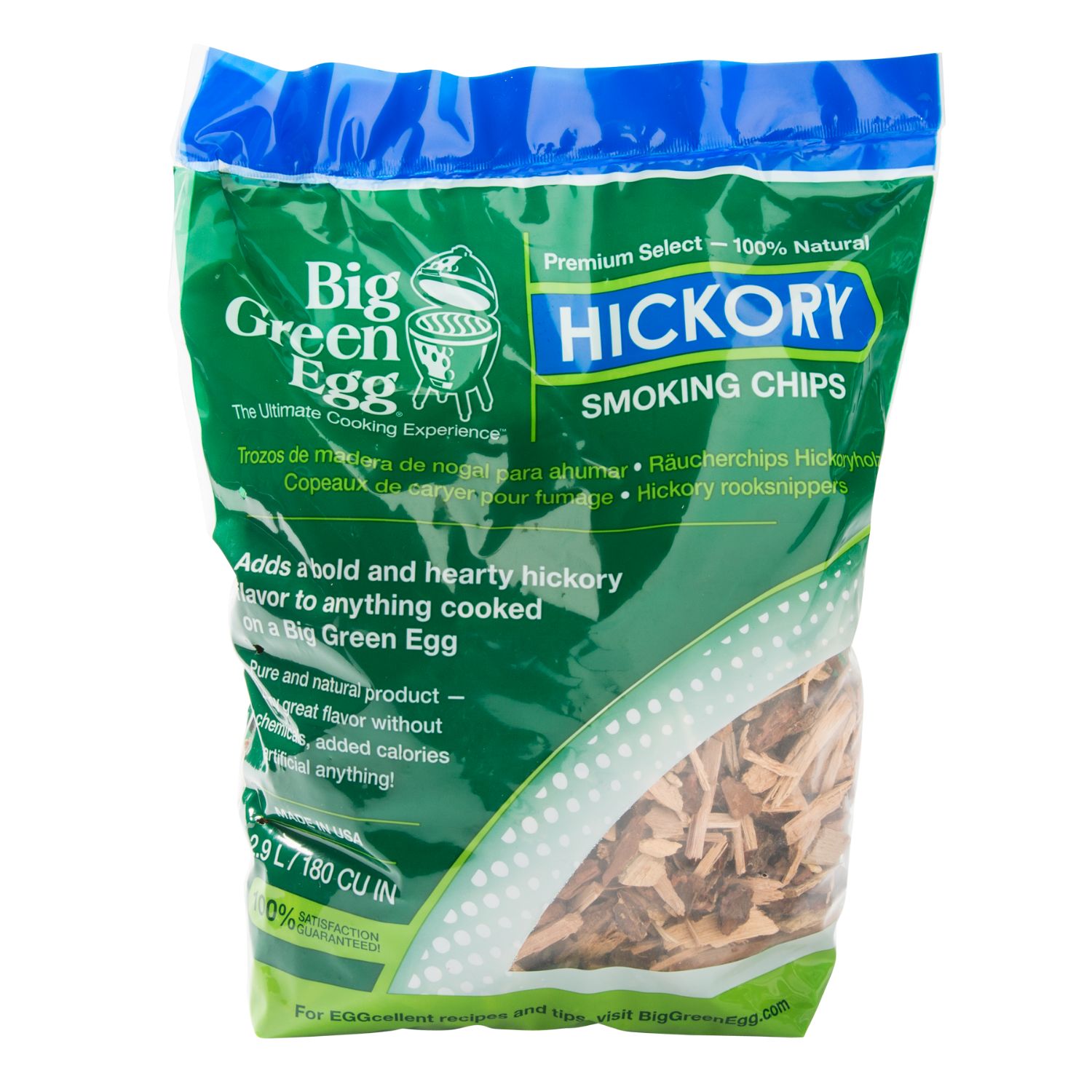 Big Green Egg Holzchips Hickory 2,9 Liter Big Green Egg Holzchips Hickory 2,9 Liter