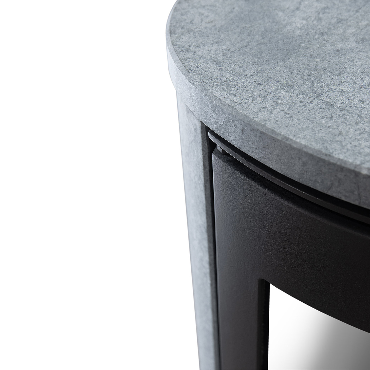 Novaline Zara Kaminofen Stahl Schwarz / Speckstein-Optik Novaline Zara Kaminofen Stahl Schwarz / Speckstein-Optik