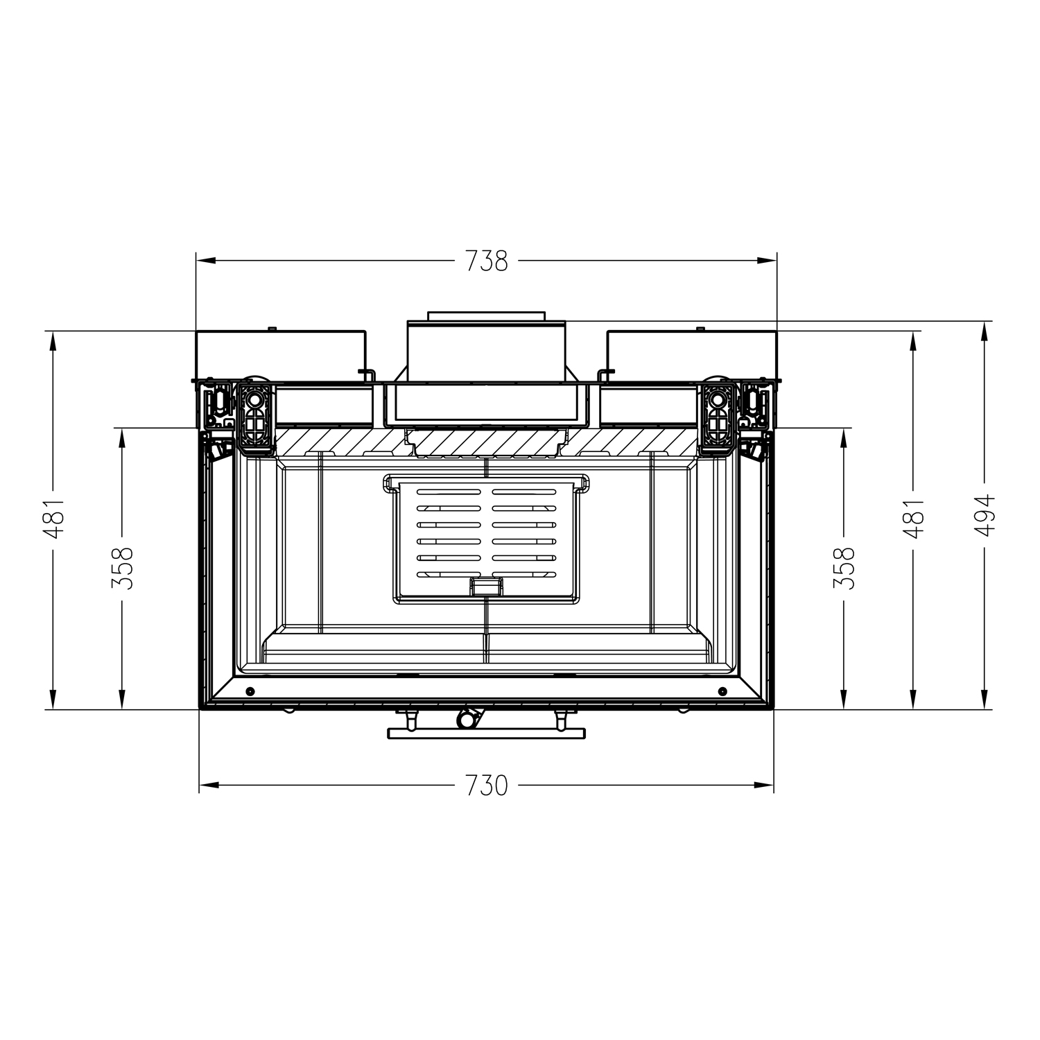 Spartherm Varia AS-3RLh-4S Kamineinsatz Spartherm Varia AS-3RLh-4S Kamineinsatz
