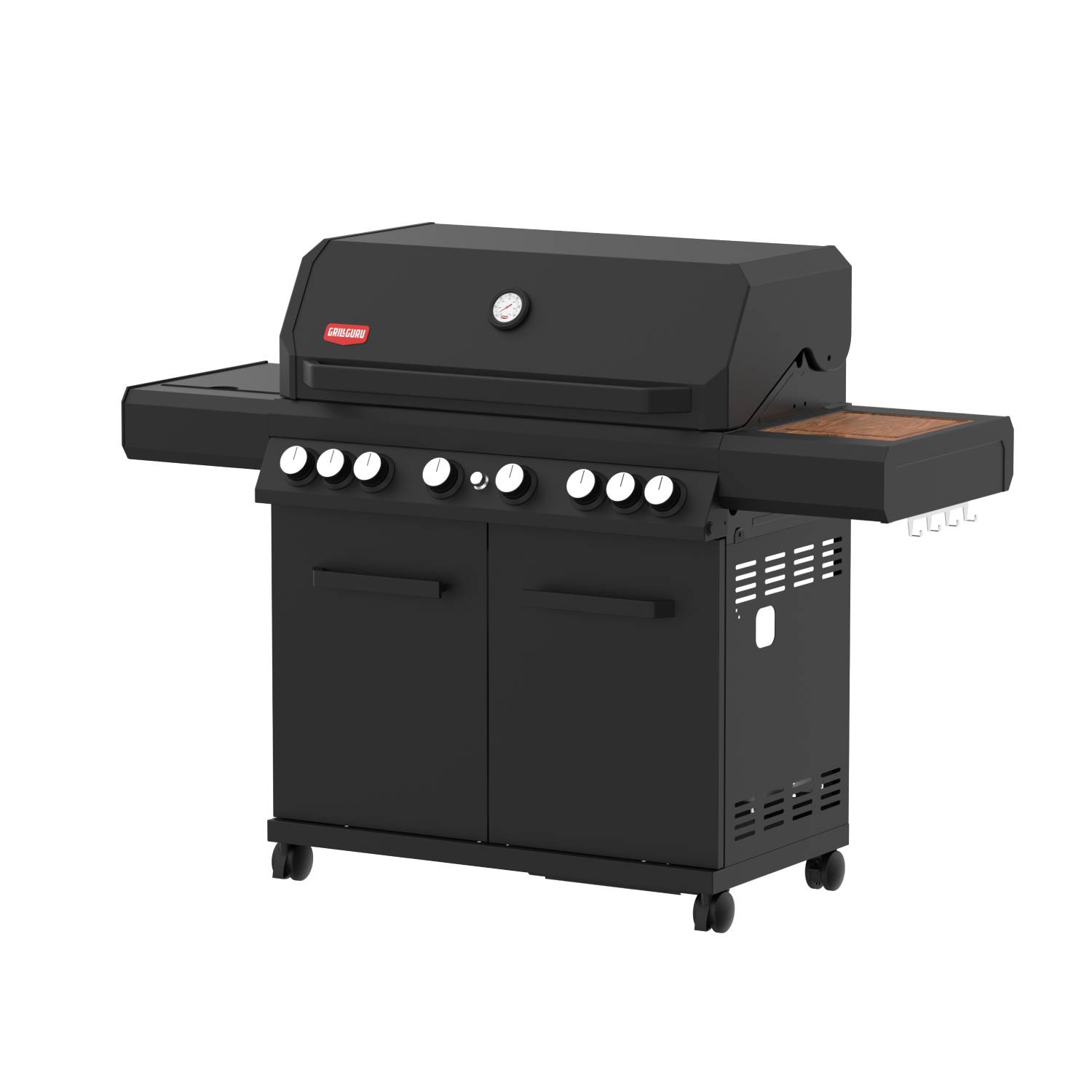 Grill Guru Gas-Grillstation 6-Brenner 50 mBar
