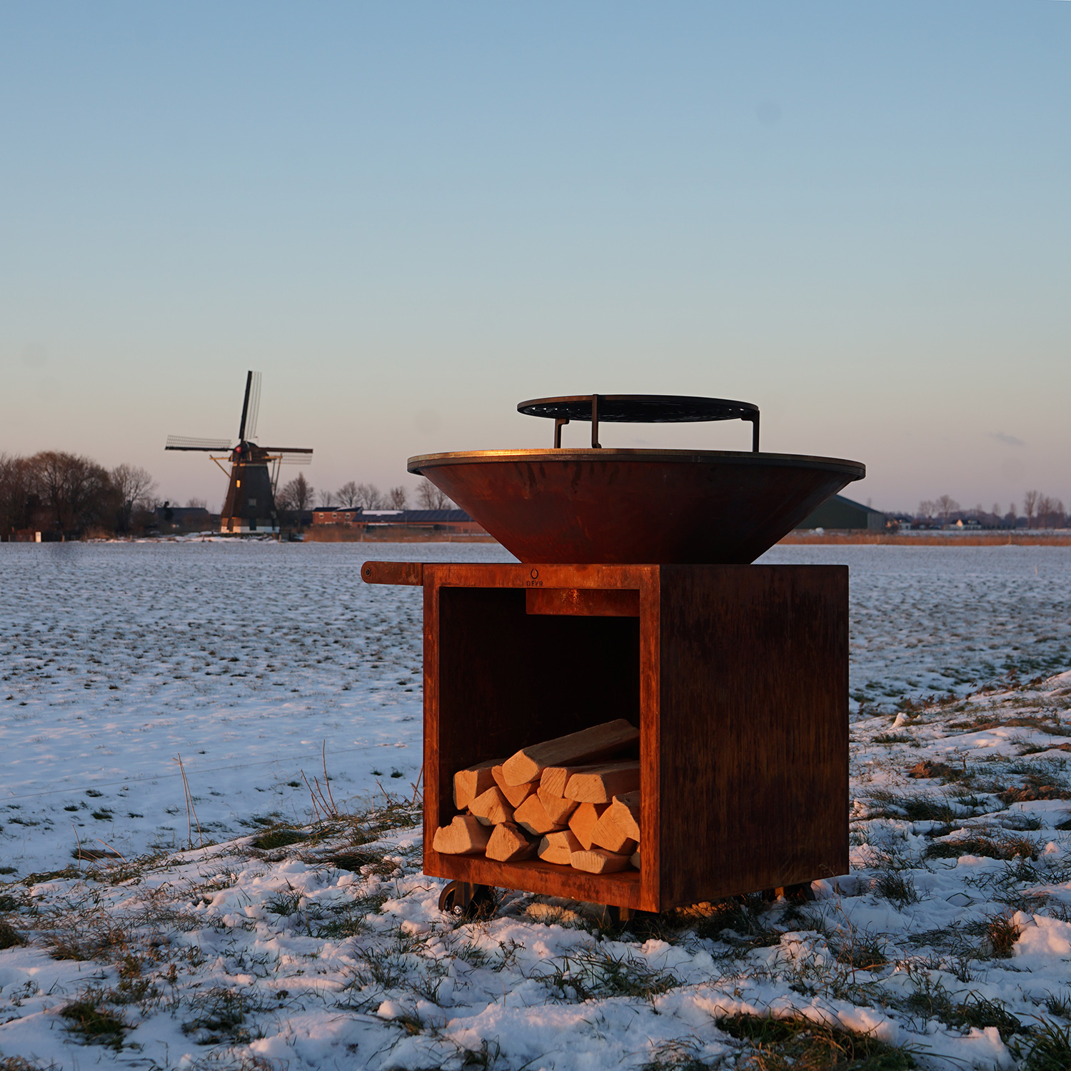 OFYR Classic Storage Corten 100 PRO Grill & Feuerstelle OFYR Classic Storage Corten 100 PRO Grill & Feuerstelle