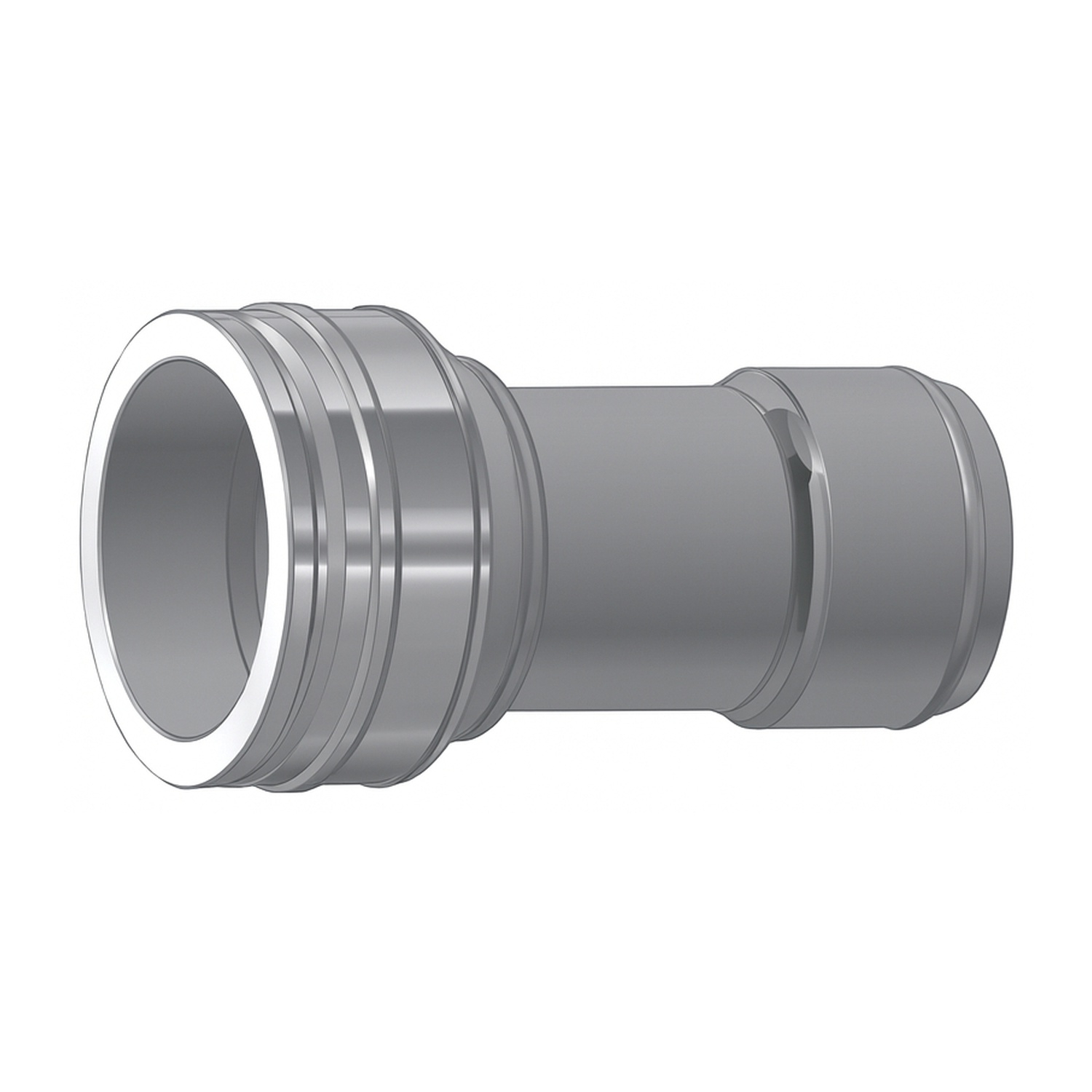 Schiedel Doppelwandfutter Ø150 gedämmt, justierbar für ICS Ø150 mm doppelwandig glänzend