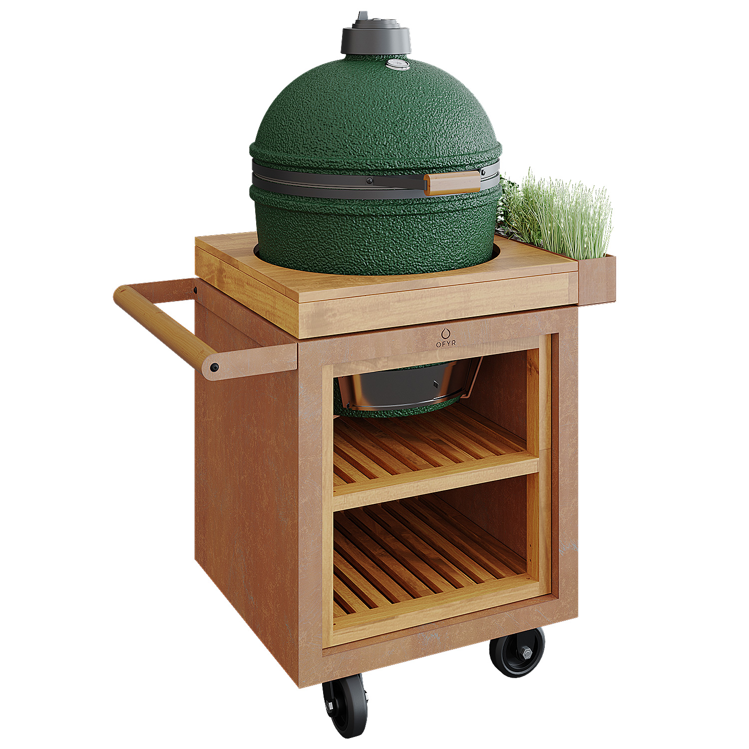 OFYR Holzeinsatz für Sockel PRO Teakholz klein OFYR Holzeinsatz für Sockel PRO Teakholz klein