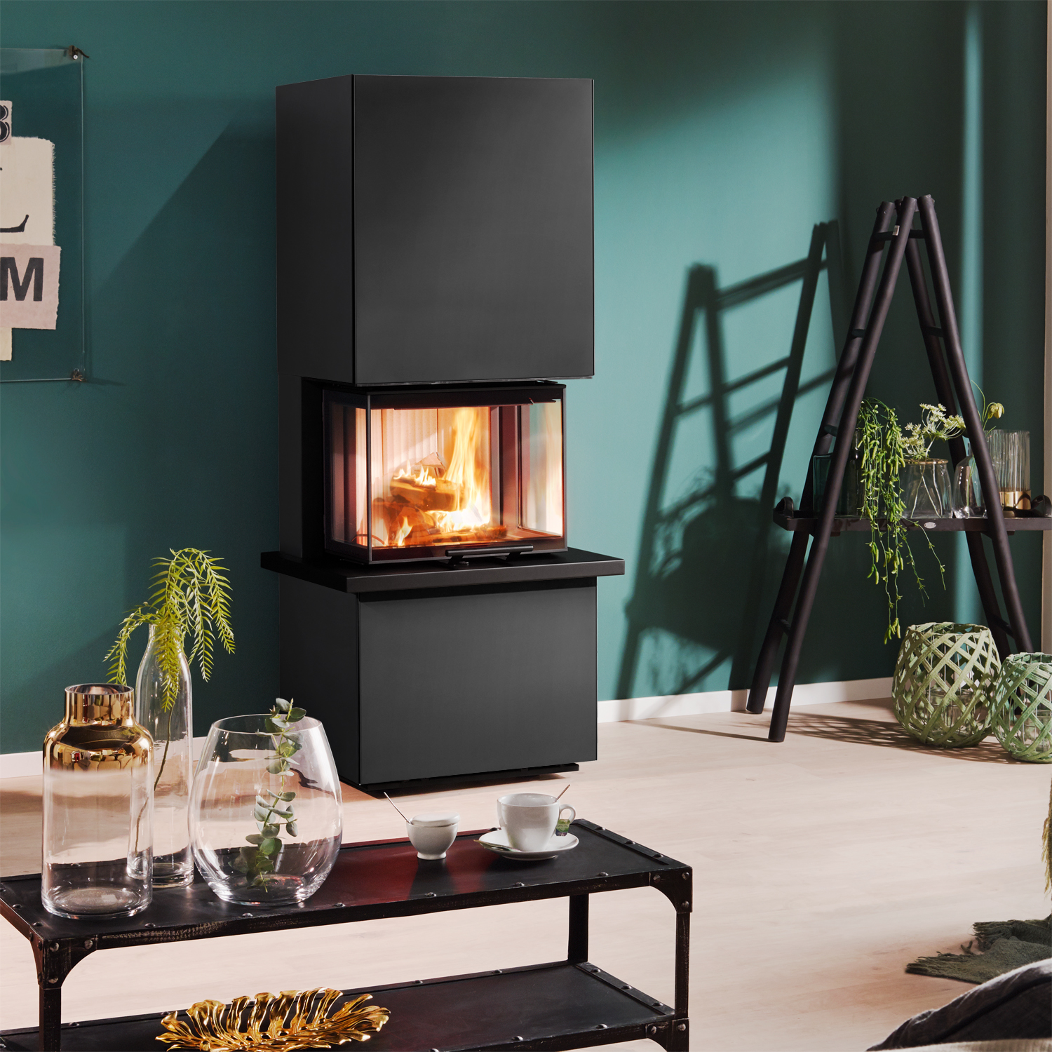 Olsberg Osorno S Kaminofen Stahl Schwarz + 1 m³ Kaminholz gratis Olsberg Osorno S Kaminofen Stahl Schwarz + 1 m³ Kaminholz gratis