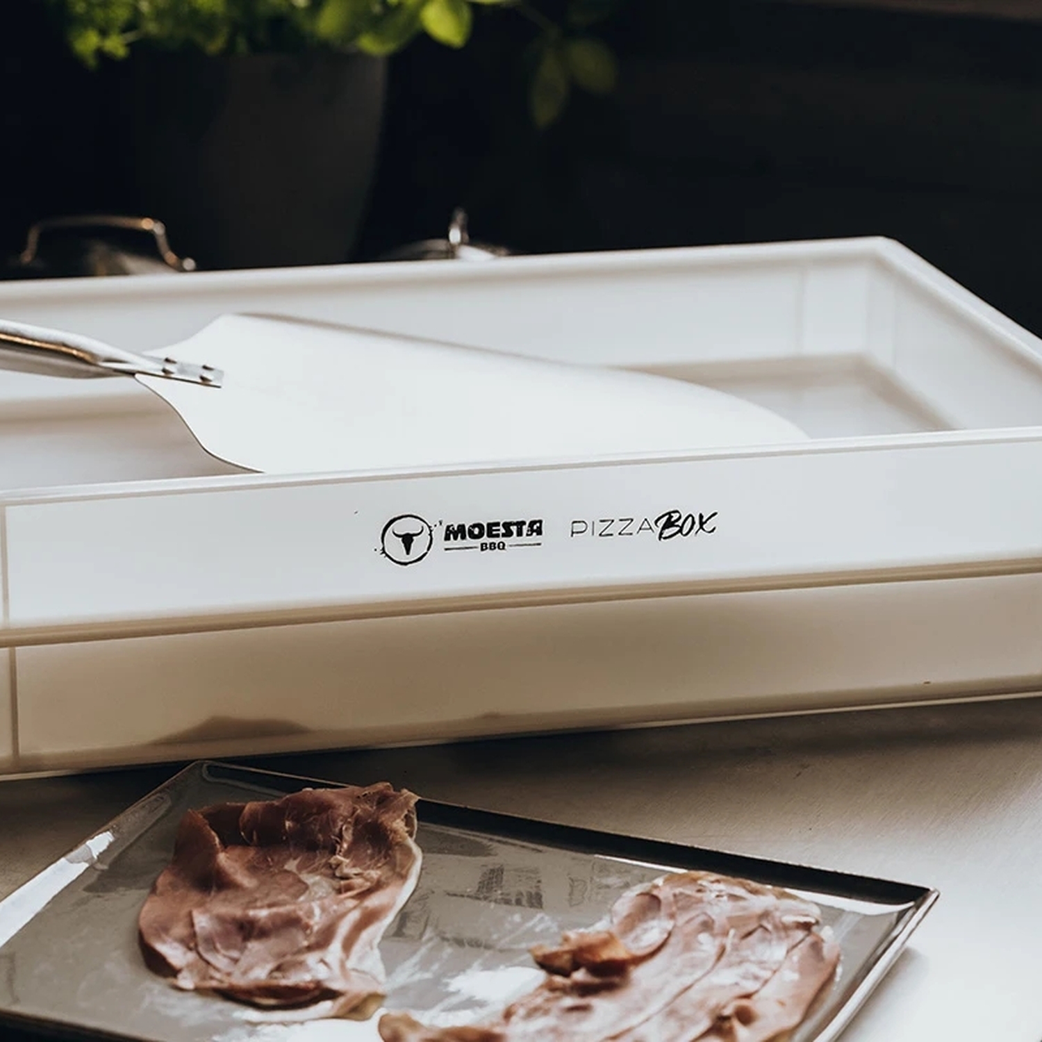 Moesta Pizzabox Set mit Deckel, Gärbox für Teiglinge