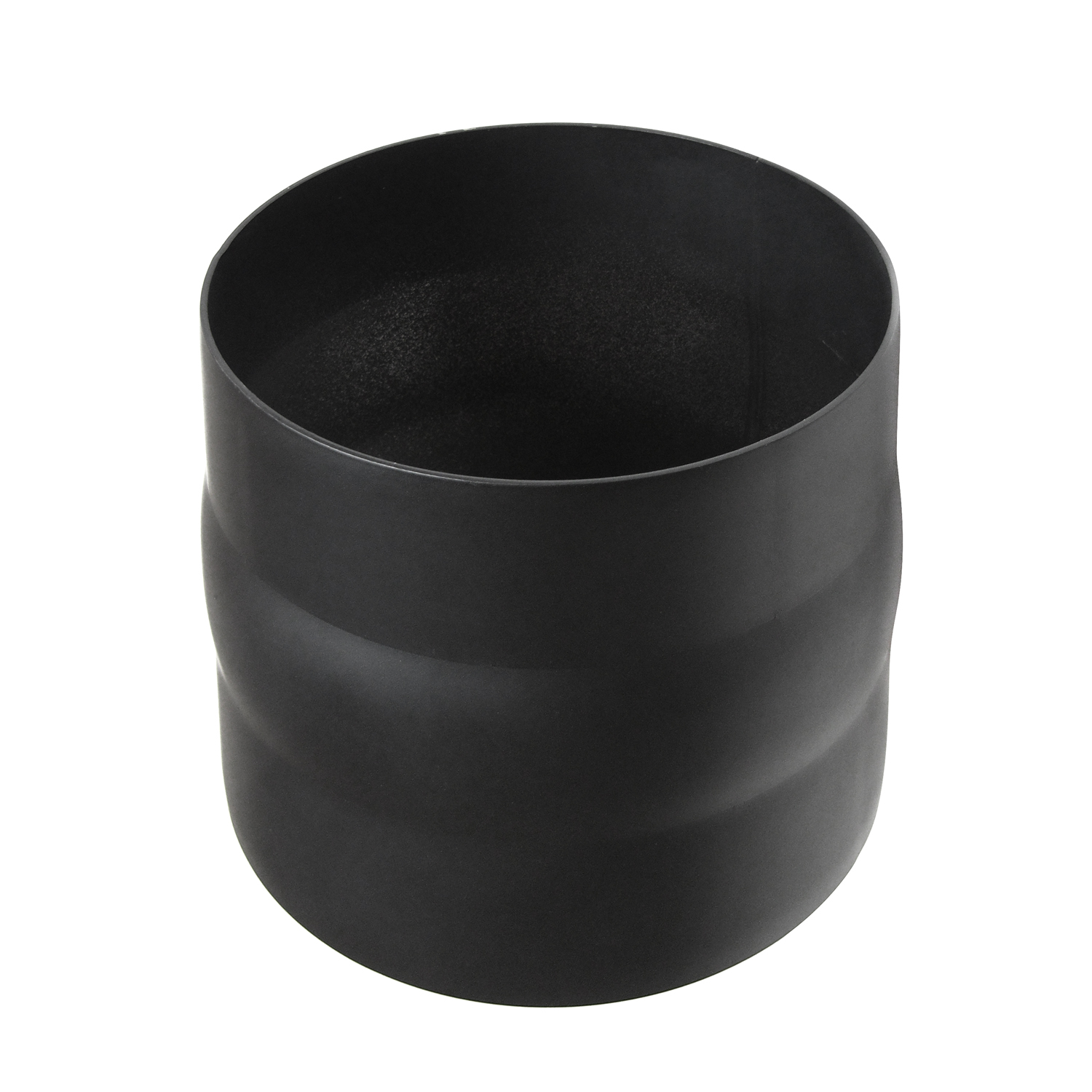 Raik Basic Adapter 160mm schwarz L: 150mm für Rauchrohr / Ofenrohr