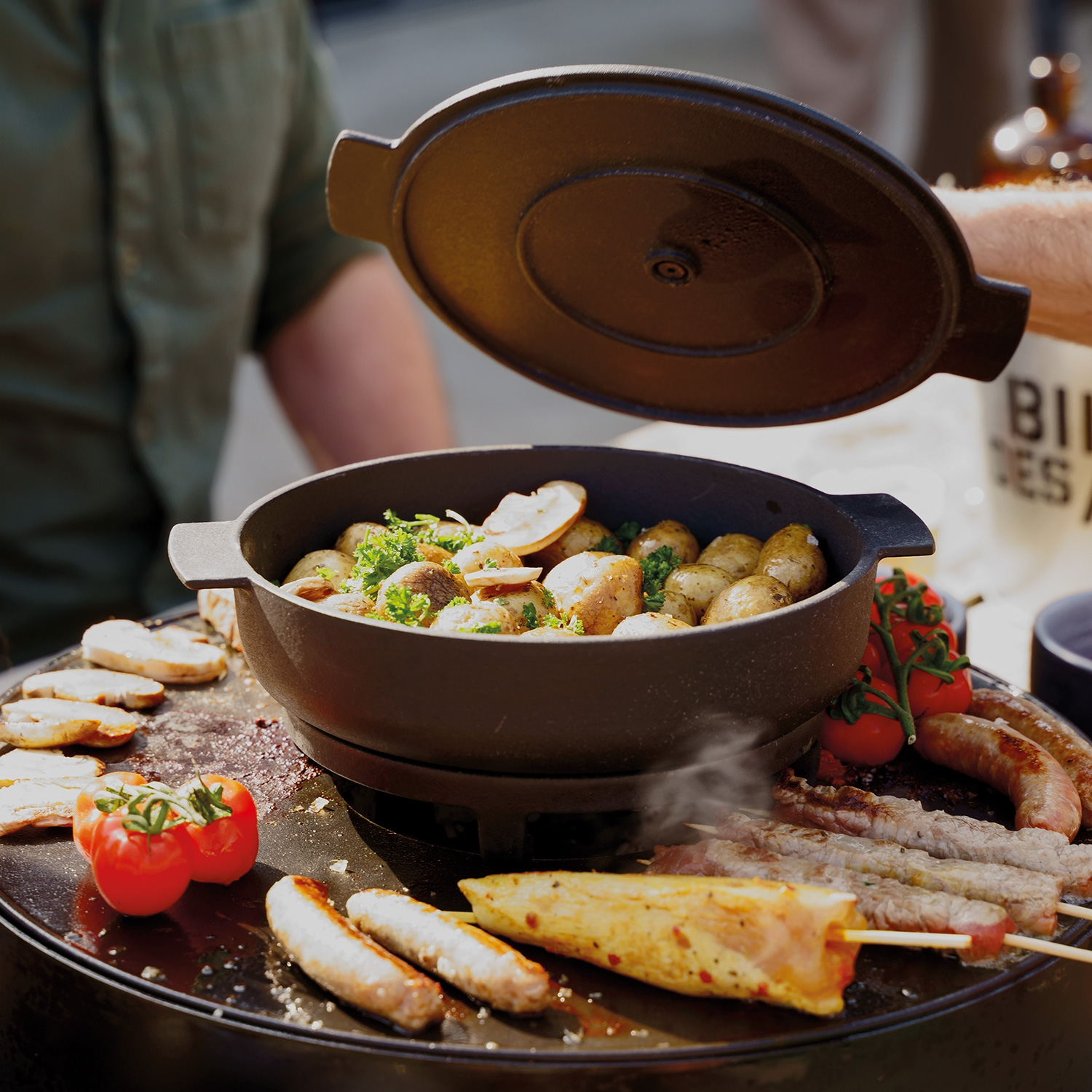 OFYR Outdoor Topf-Set Gusseisen für Tabl'O OFYR Outdoor Topf-Set Gusseisen für Tabl'O