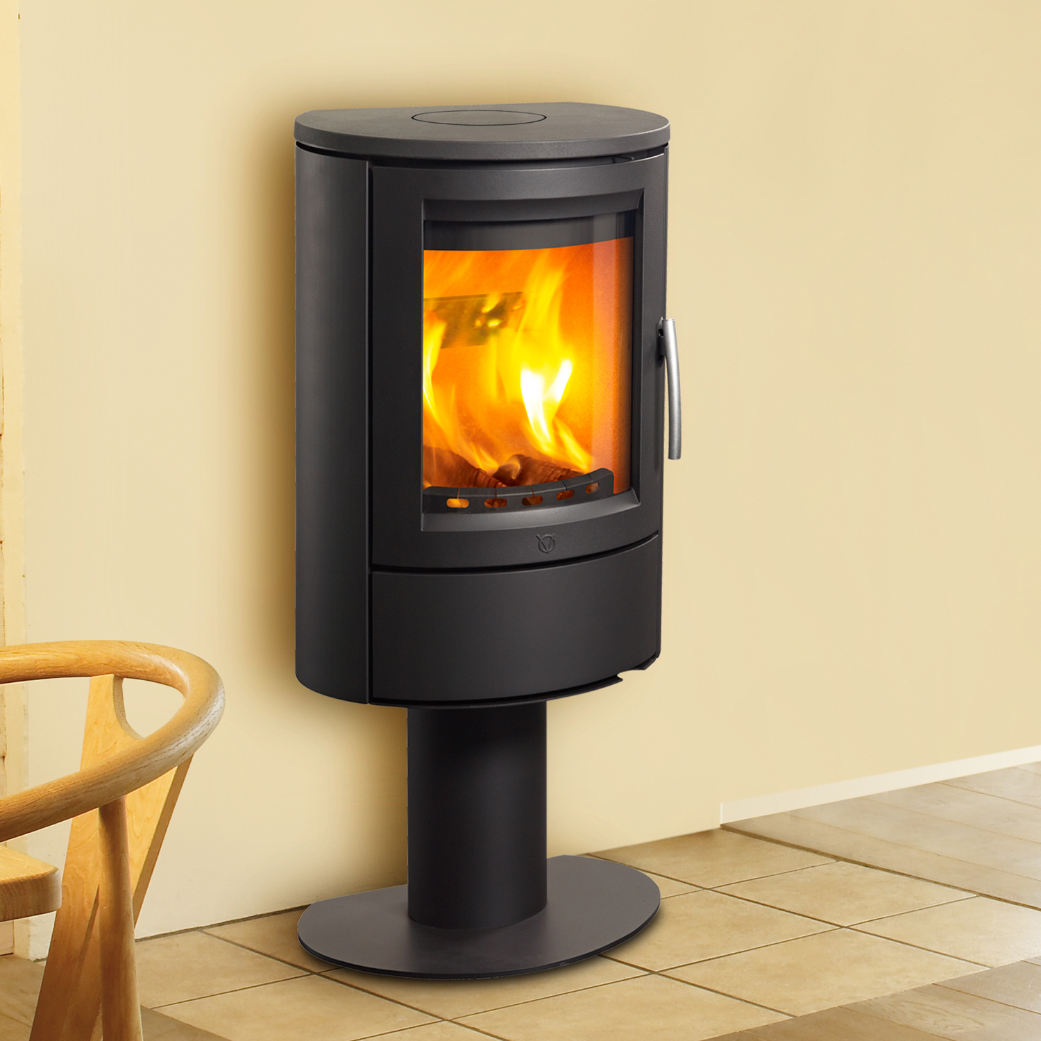 Varde Aura 11 Kaminofen Stahl Schwarz Varde Aura 11 Kaminofen Stahl Schwarz
