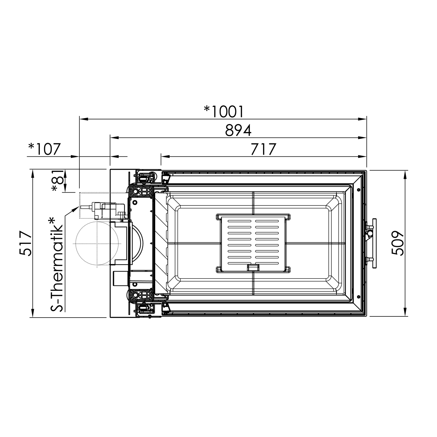 Spartherm Arte U-70h-4S Kamineinsatz RRA Ø 200 mm Spartherm Arte U-70h-4S Kamineinsatz RRA Ø 200 mm