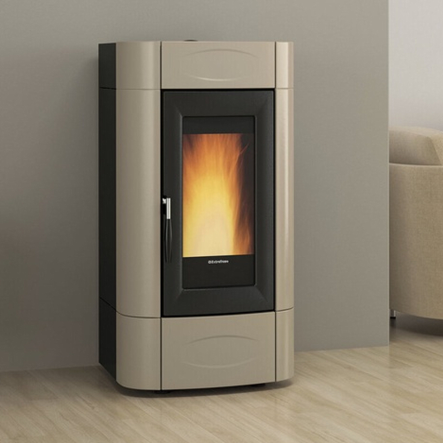 Extraflame ISIDORA IDRO H16 5.0.16 - TOLU wassergeführter Pelletofen EVOLUTION LINE
