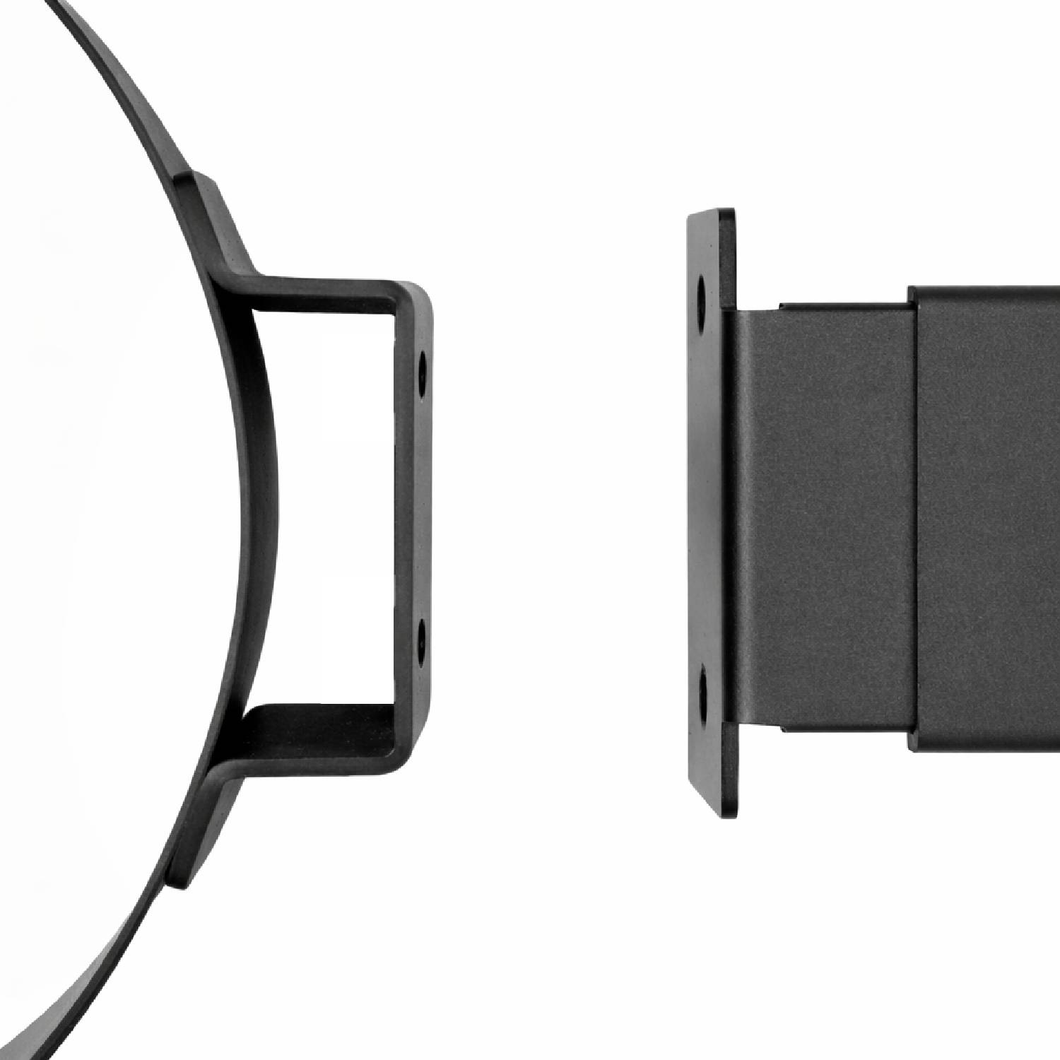 Raik Izoker Rohrschelle 150mm schwarz doppelwandig für Rauchrohr / Ofenrohr