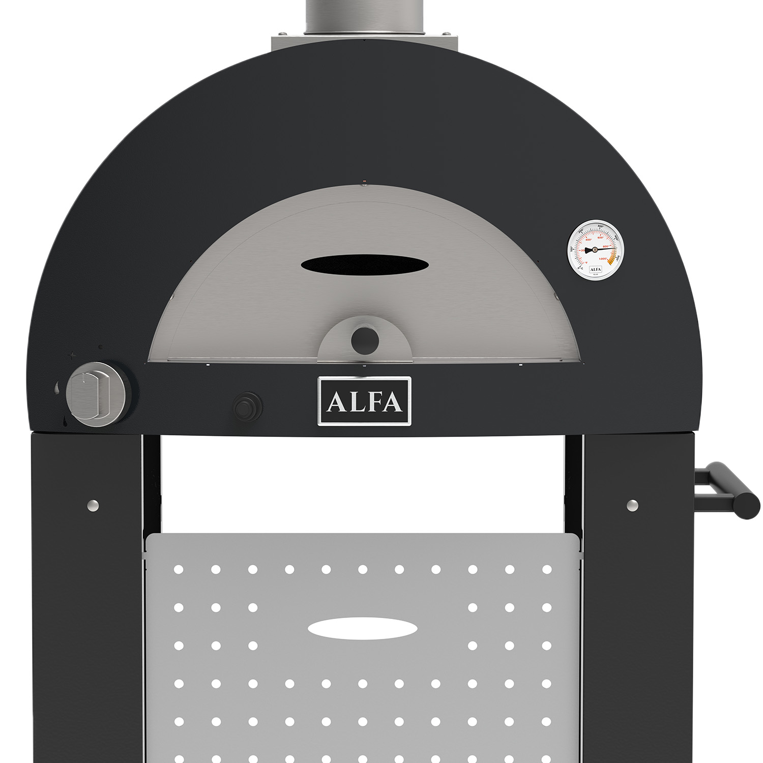 Alfa Pizza Moderno 1 Unterbau Schwarz