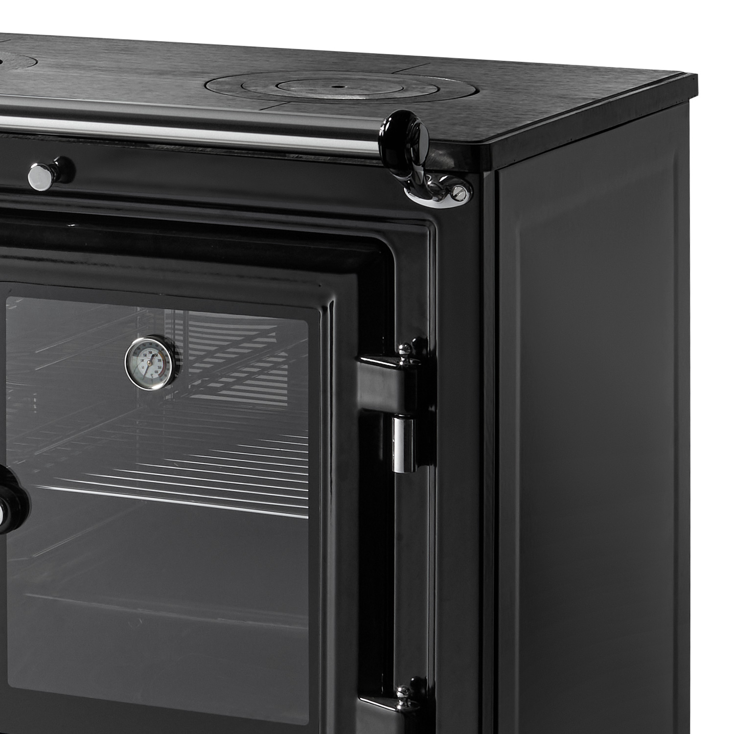 Hergom Saja 7/90 SE Küchenofen Gusseisen schwarz Hergom Saja 7/90 SE Küchenofen Gusseisen schwarz