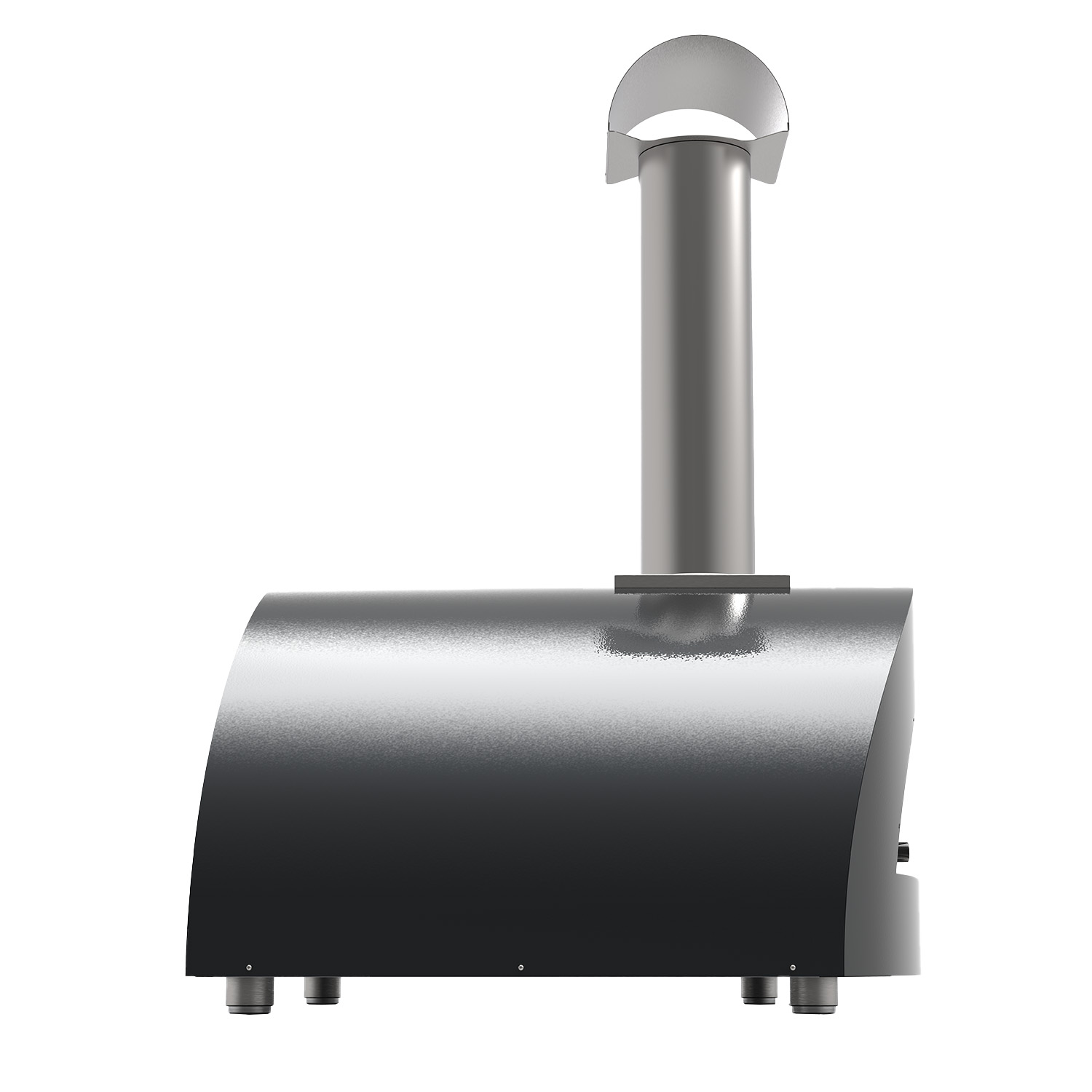 Alfa Moderno 5 Pizze Pizzaofen Holz Schiefer Grau