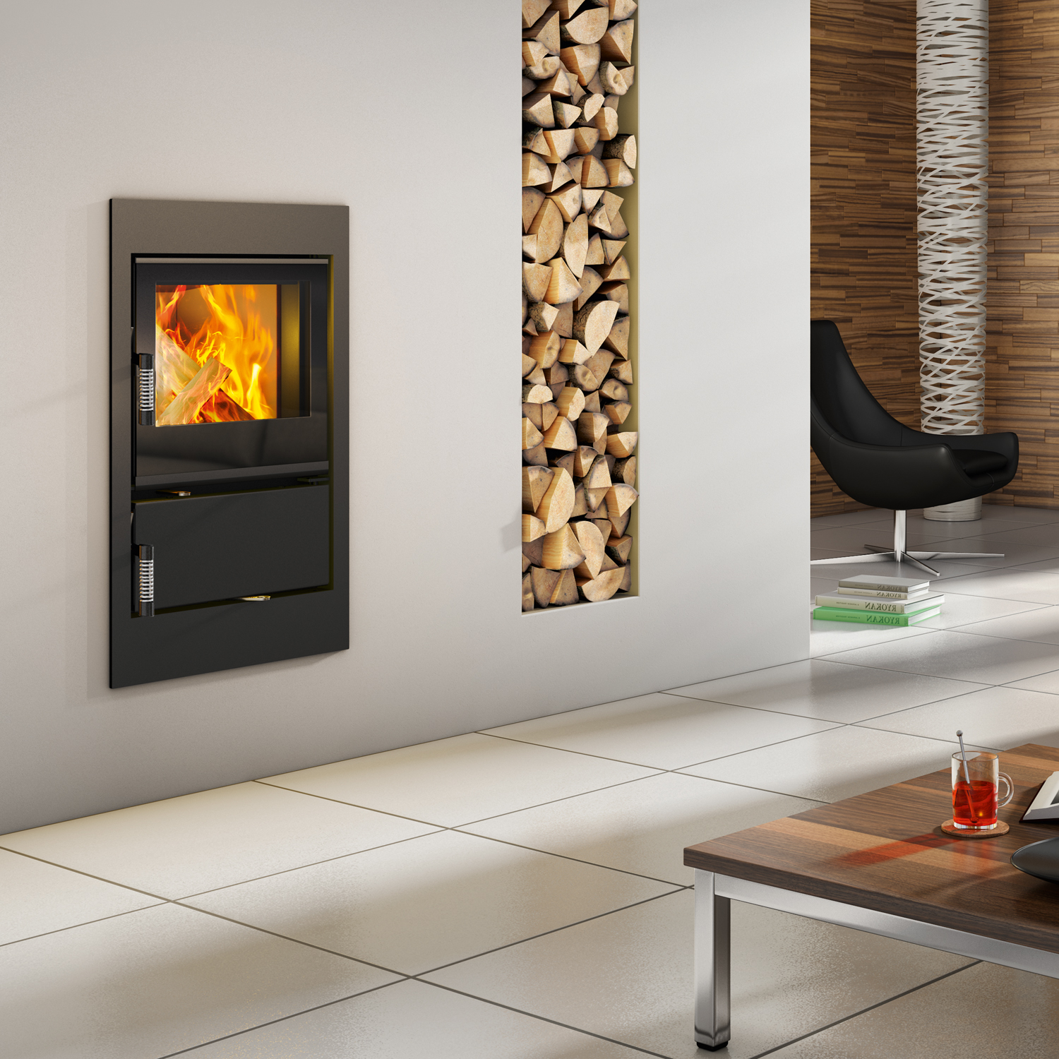 Spartherm Renova C-44 Kamineinsatz rechts