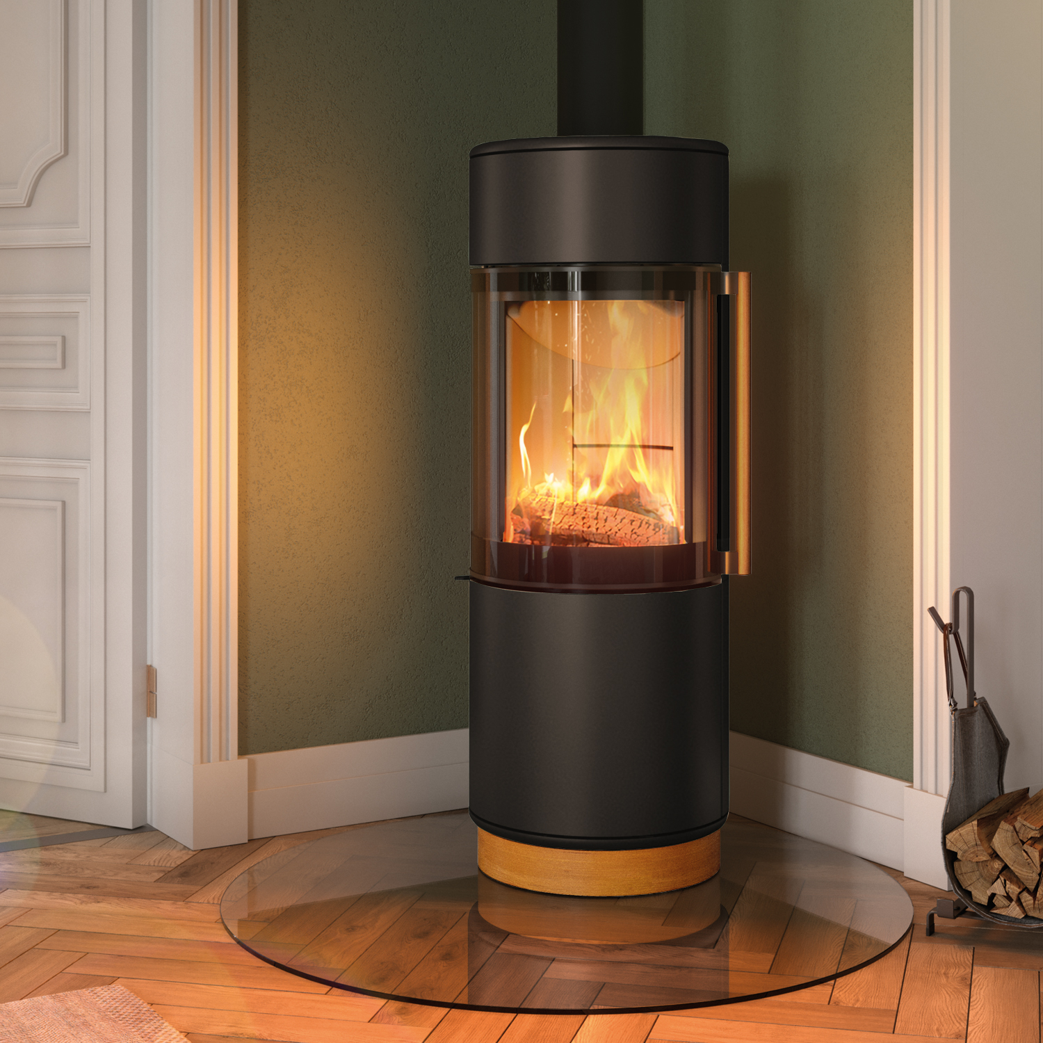 Spartherm Passo XS style Kaminofen Nero Spartherm Passo XS style Kaminofen Nero