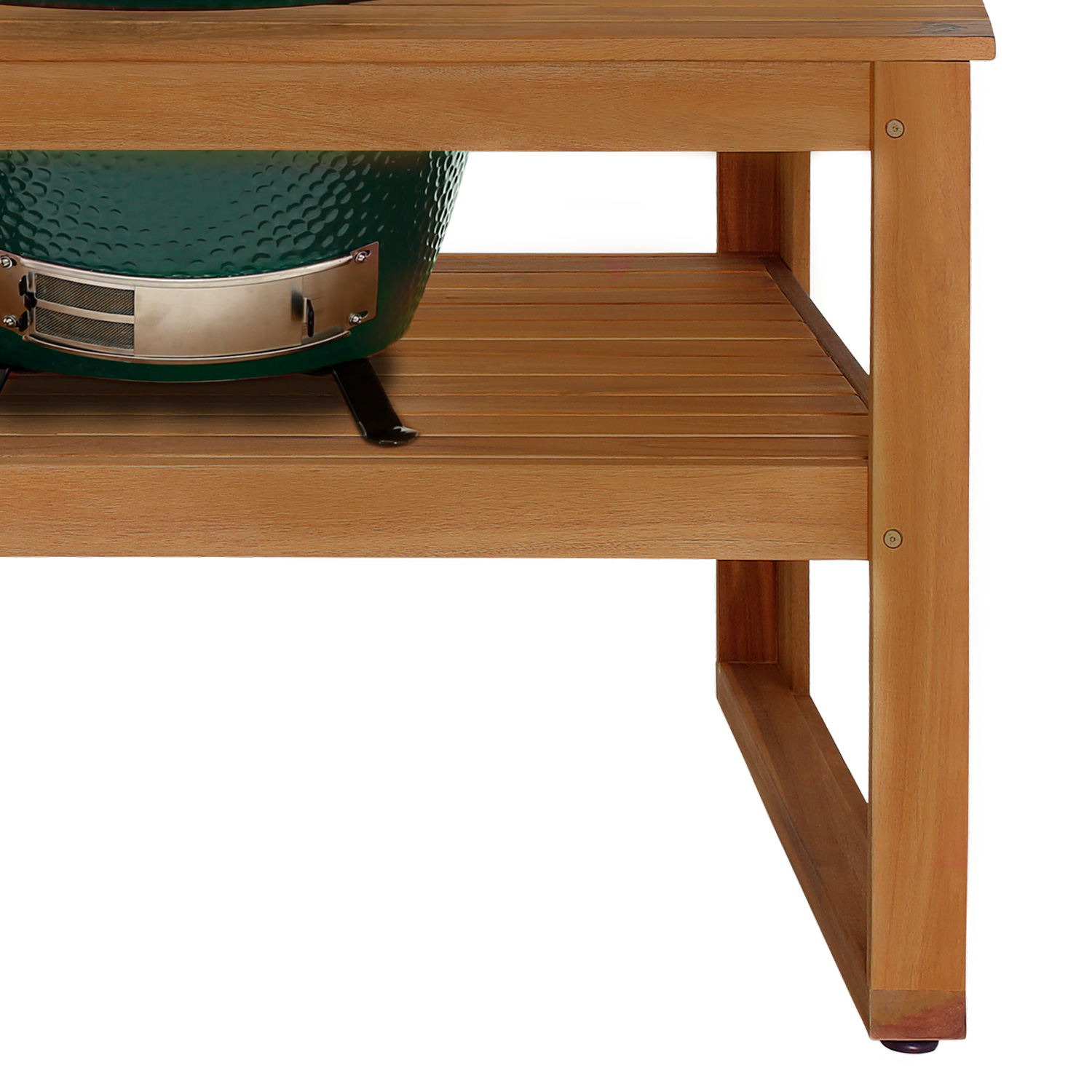 Big Green Egg Tisch aus Eukalyptusholz für XLarge