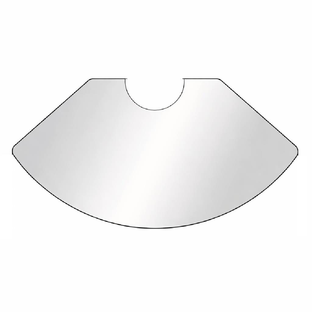 Olsberg Saison-Funkenschutzplatte ESG mit Fase und Logo 772x1317