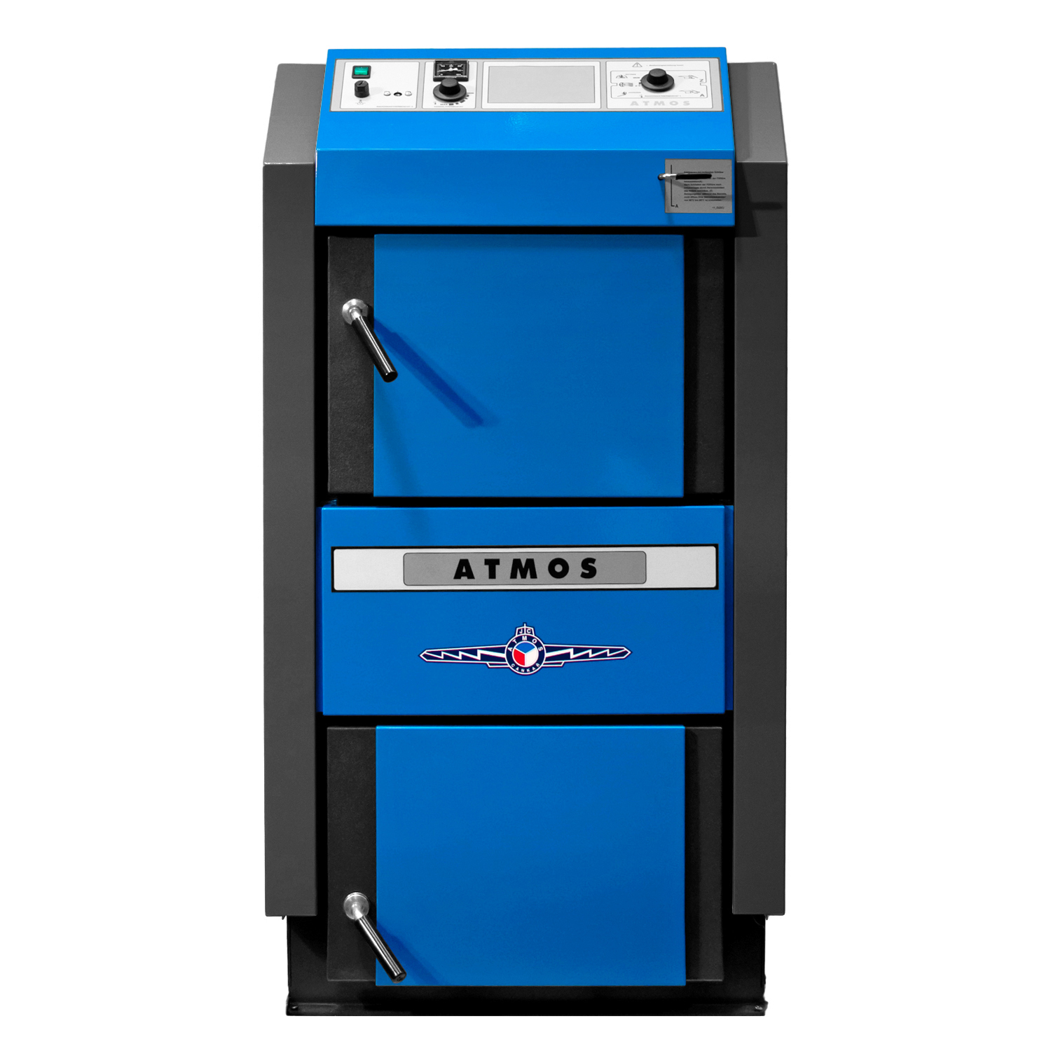 ATMOS DC50 GSE Set + 2 Pufferspeicher 1000 L + Kombispeicher 1000 L, inkl. Isolierung