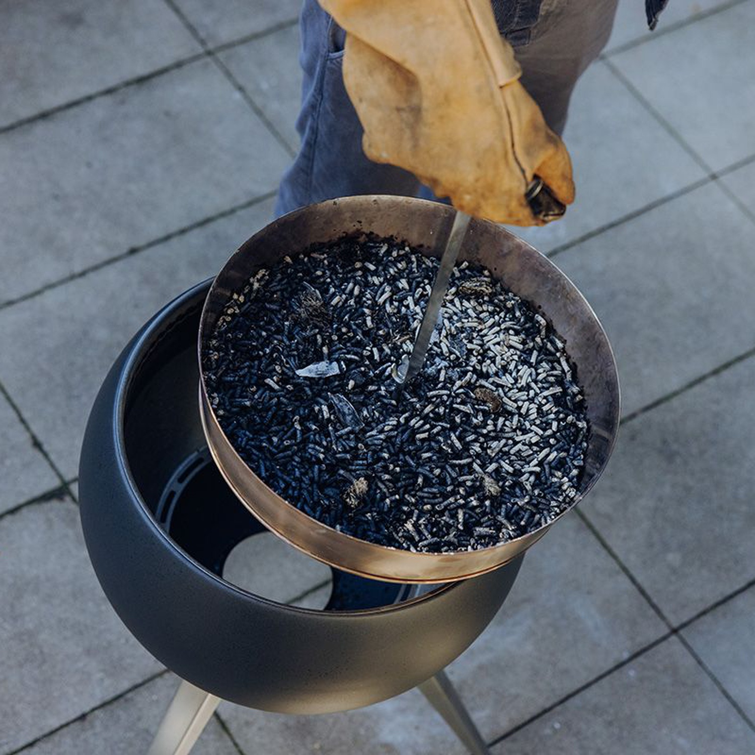 höfats MOON 45 Ascheschale mit Erhöhung