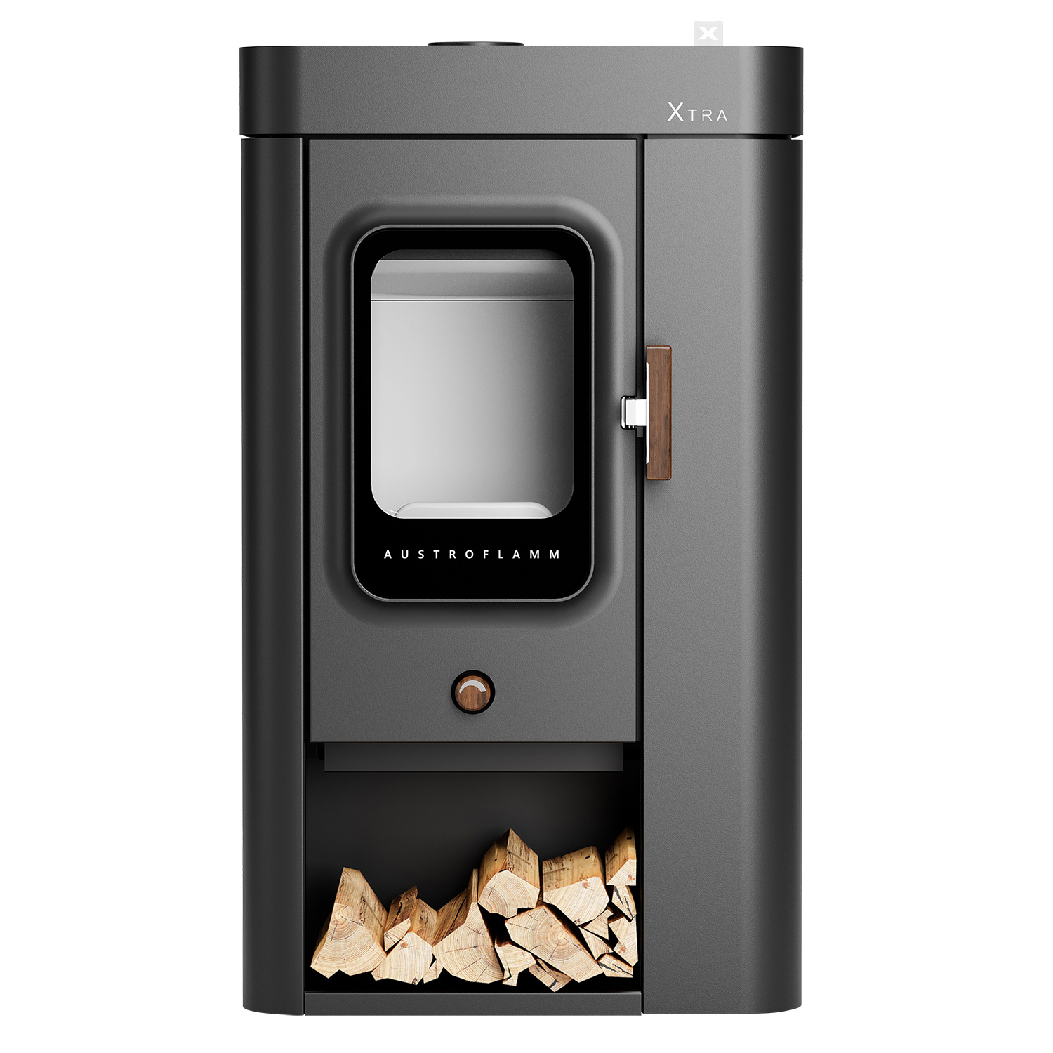 Austroflamm Sina Xtra Kaminofen Stahl gussgrau Austroflamm Sina Xtra Kaminofen Stahl gussgrau
