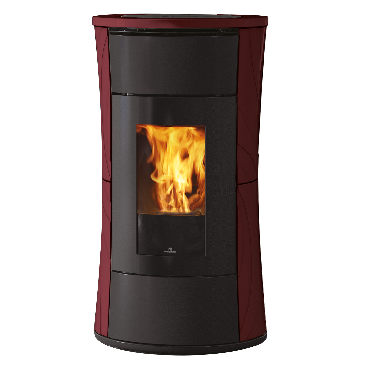Edilkamin Cherie 9 EVO Pelletofen Keramik Bordeaux Edilkamin Cherie 9 EVO Pelletofen Keramik Bordeaux