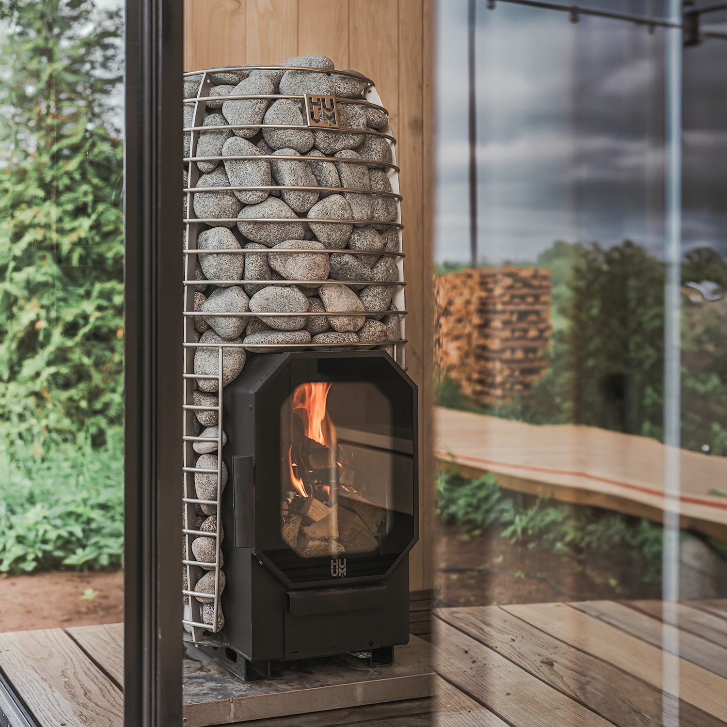 HUUM HIVE Flow Mini Holz-Saunaofen HUUM HIVE Flow Mini Holz-Saunaofen