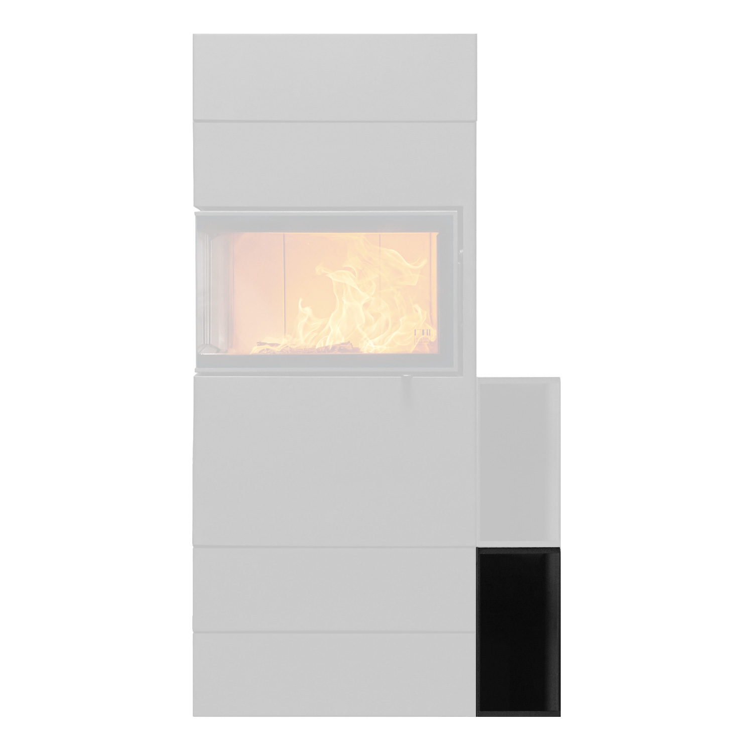 Austroflamm Dexter 2.0 & S3 Beistellbox 191 x 382 mm unten