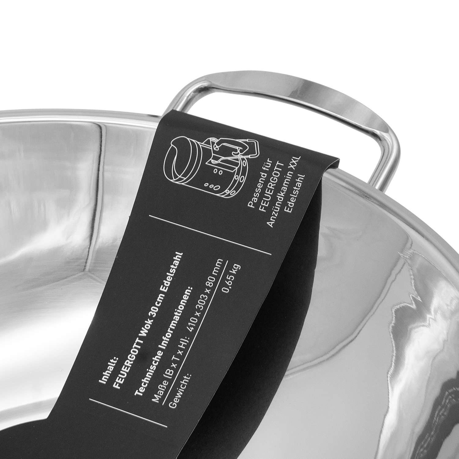 Feuergott Wok Edelstahl Feuergott Wok Edelstahl