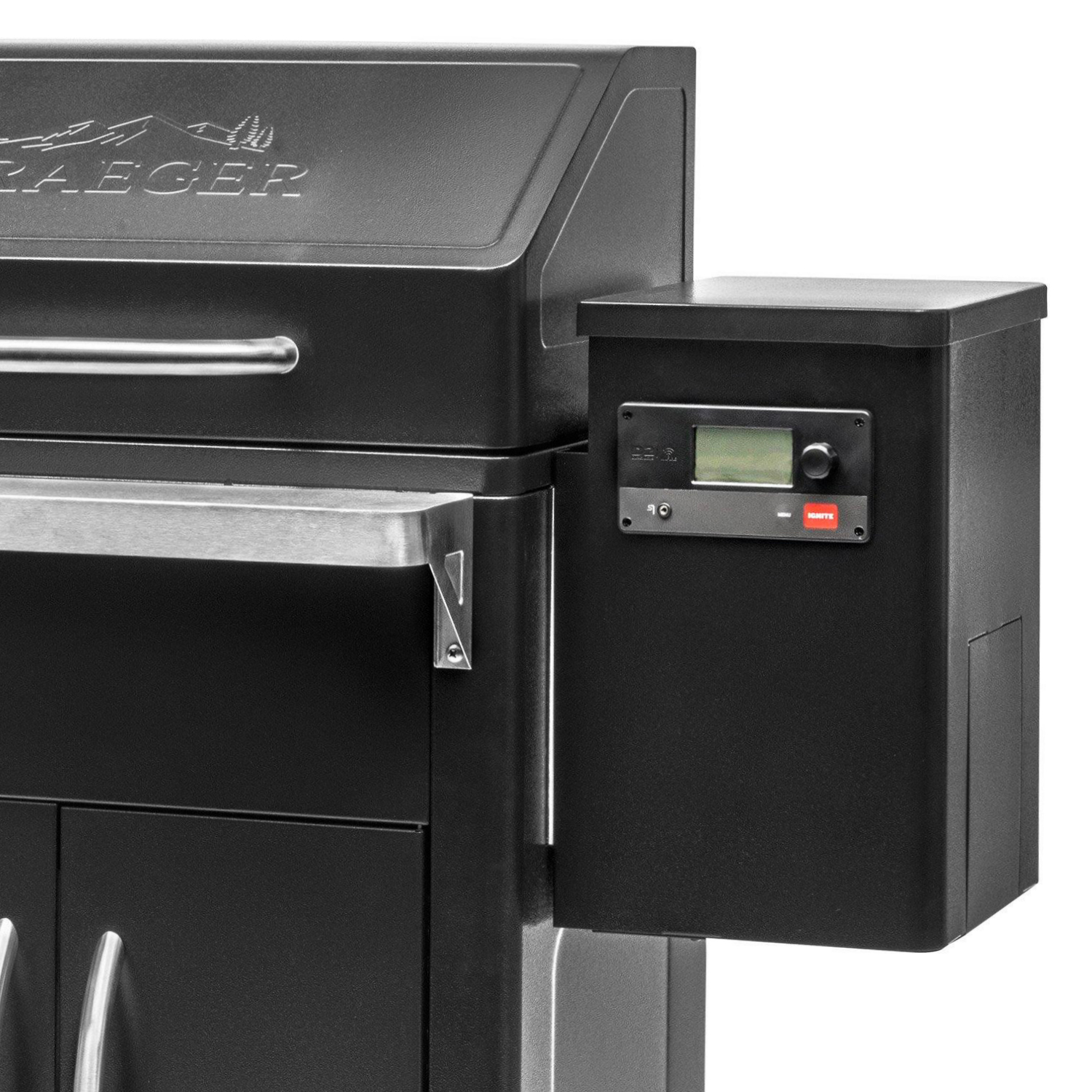 Traeger Silverton 620 Pelletgrill inkl. Abdeckhaube und Set Ablaufbleche