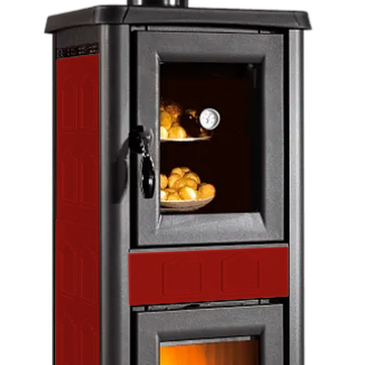 La Nordica Gemma Forno 16 Kaminofen Bordeaux