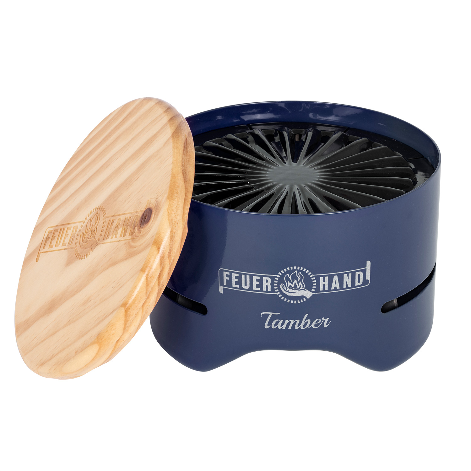 Feuerhand Tischgrill Tamber Kobaltblau Feuerhand Tischgrill Tamber Kobaltblau