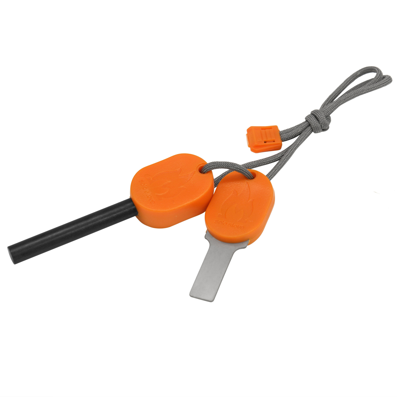 FEUERGOTT Dutch Oven 3,5 l mit Füßen + Solo Stove Pot 4000 + Feueranzünder
