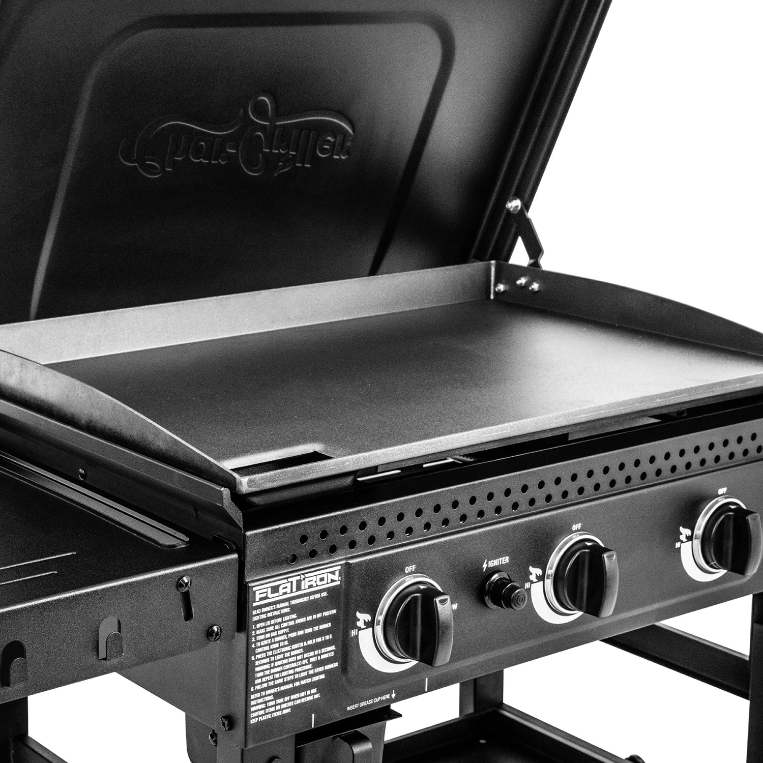 Char-Griller Flat Iron 3 Brenner Griddle Gasgrill
