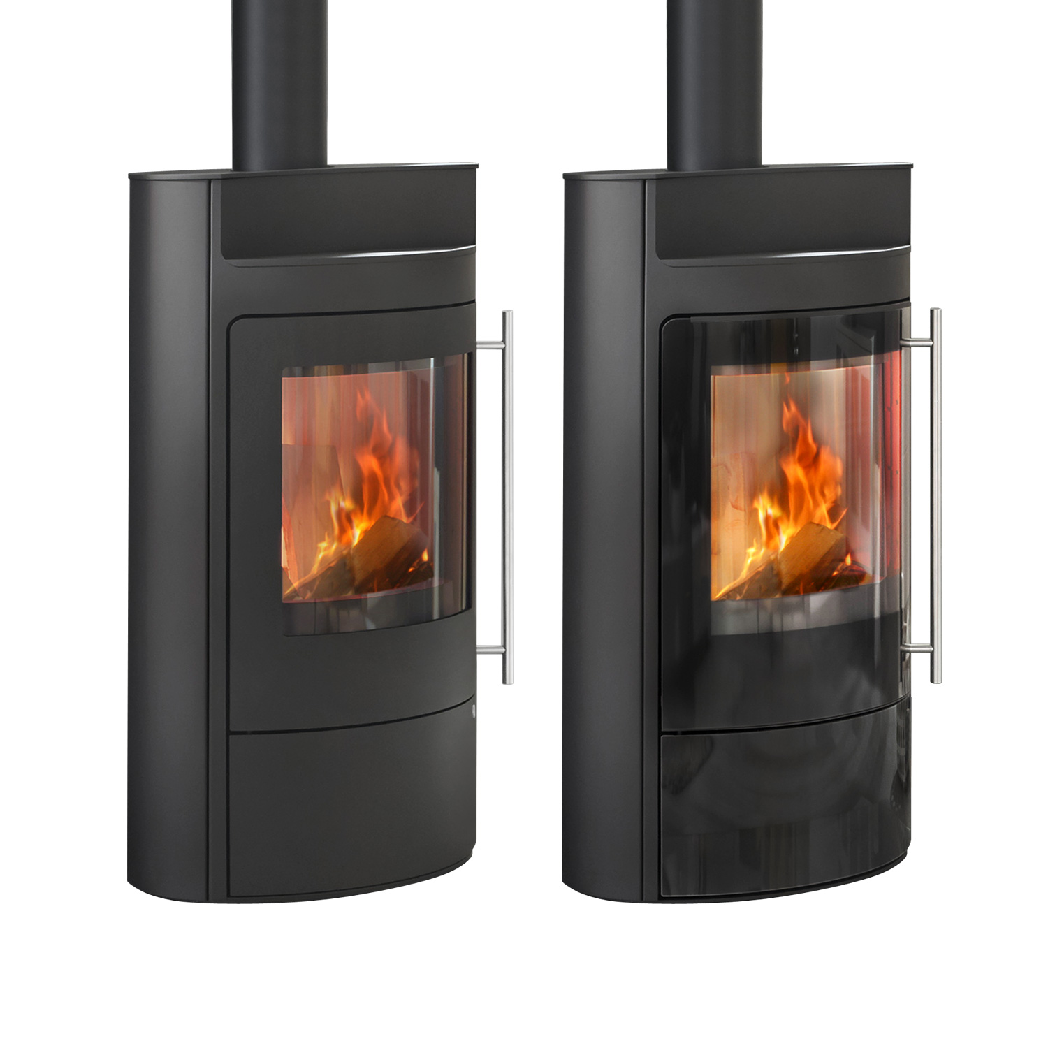 Olsberg Tecapa II PowerSystem Compact Kaminofen Stahltür Olsberg Tecapa II PowerSystem Compact Kaminofen Stahltür