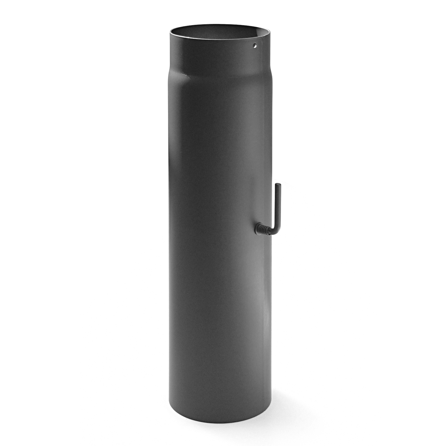 Raik Basic Zugregulierung 130mm gussgrau L: 500mm für Rauchrohr / Ofenrohr
